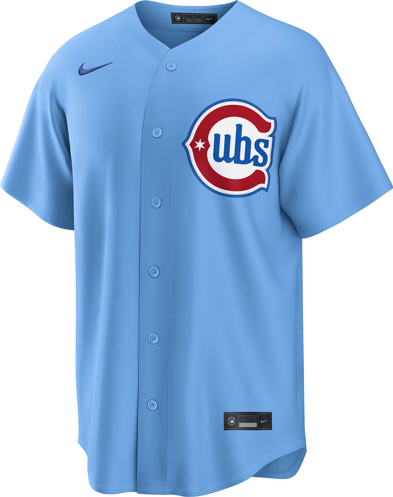 Nike Men's Chicago Cubs Blue Ian Happ #8 Alternate Replica Jersey product image