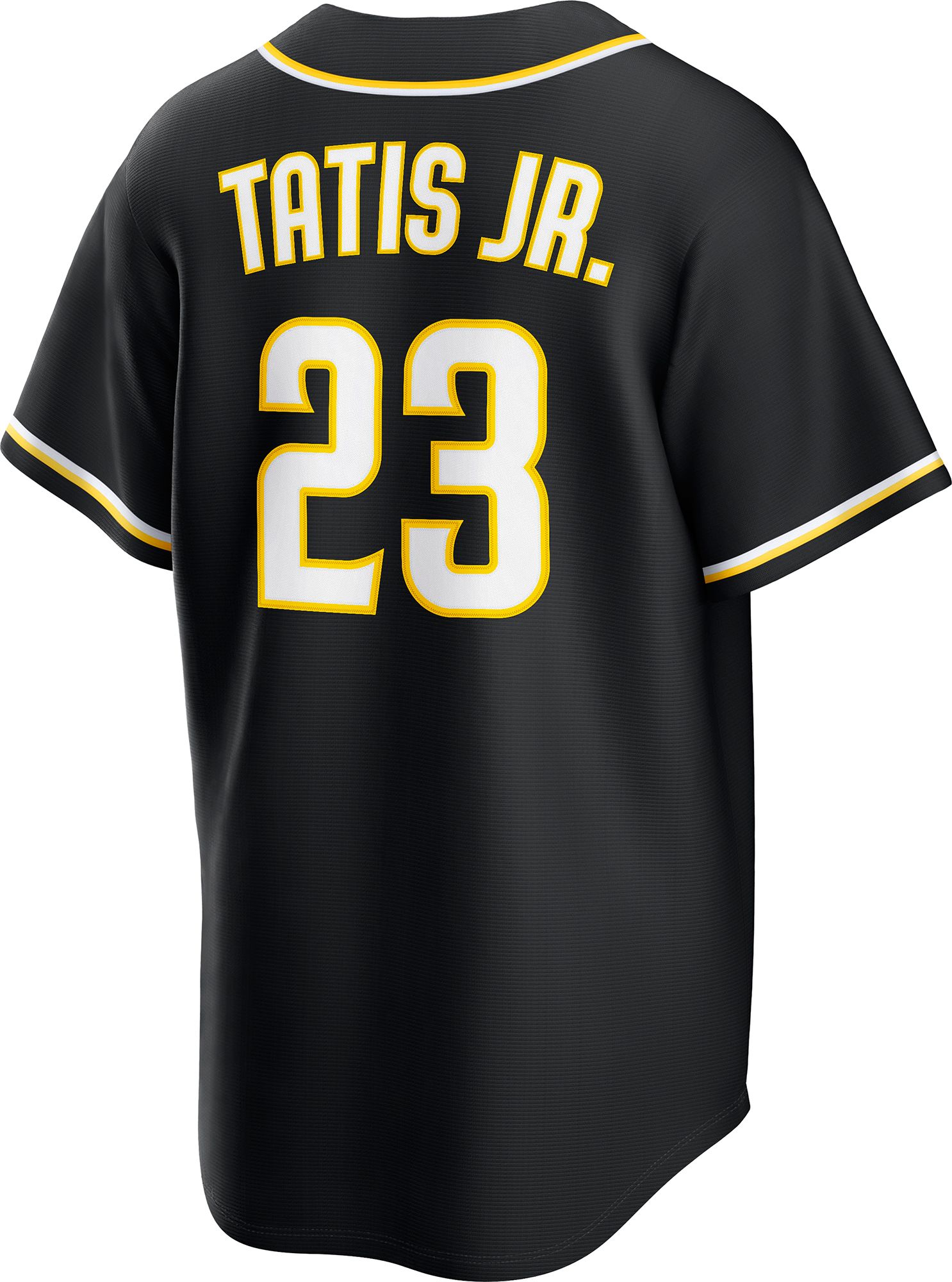 Nike Men's San Diego Padres Black Fernando Tatis Jr. #23 Carbon Replica Jersey product image
