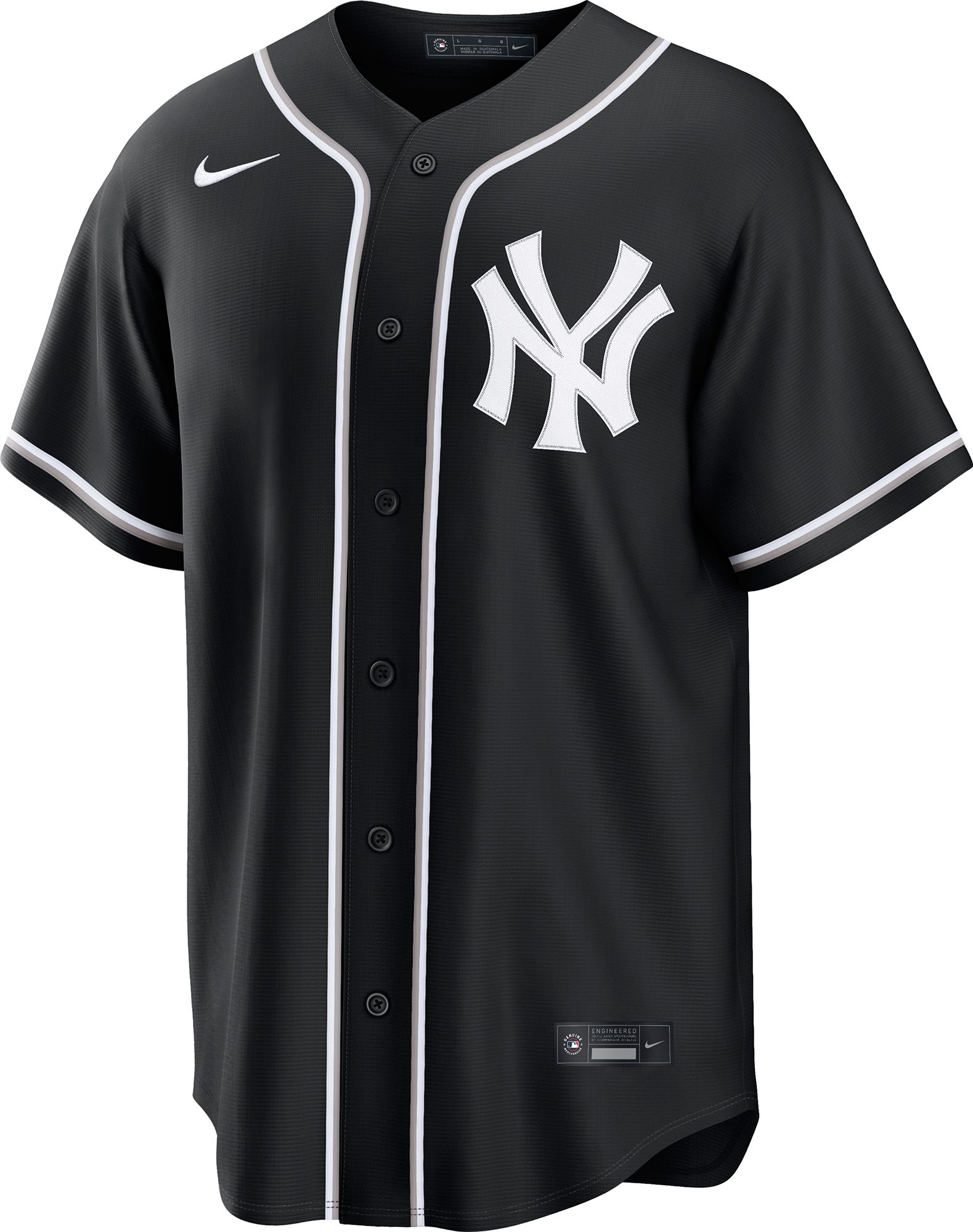 Nike Men's New York Yankees Black Aaron Judge #99 Carbon Replica Jersey product image