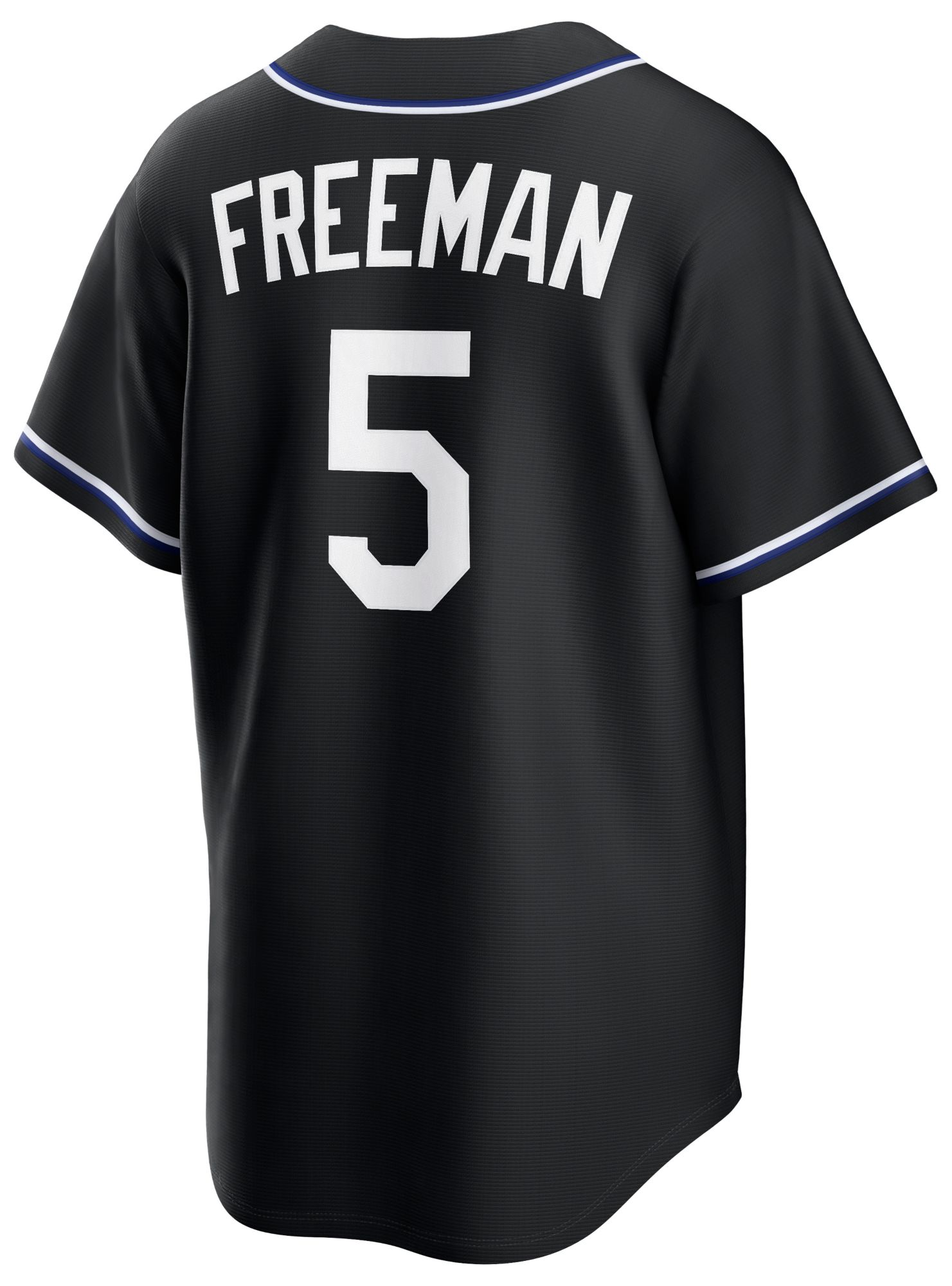 Nike Men's Los Angeles Dodgers Black Freddie Freeman #5 Carbon Replica Jersey product image