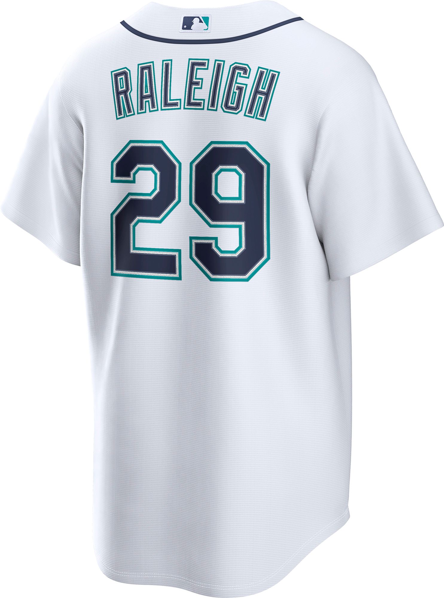 Nike Men's Seattle Mariners White Cal Raleigh #29 Home Replica Jersey product image