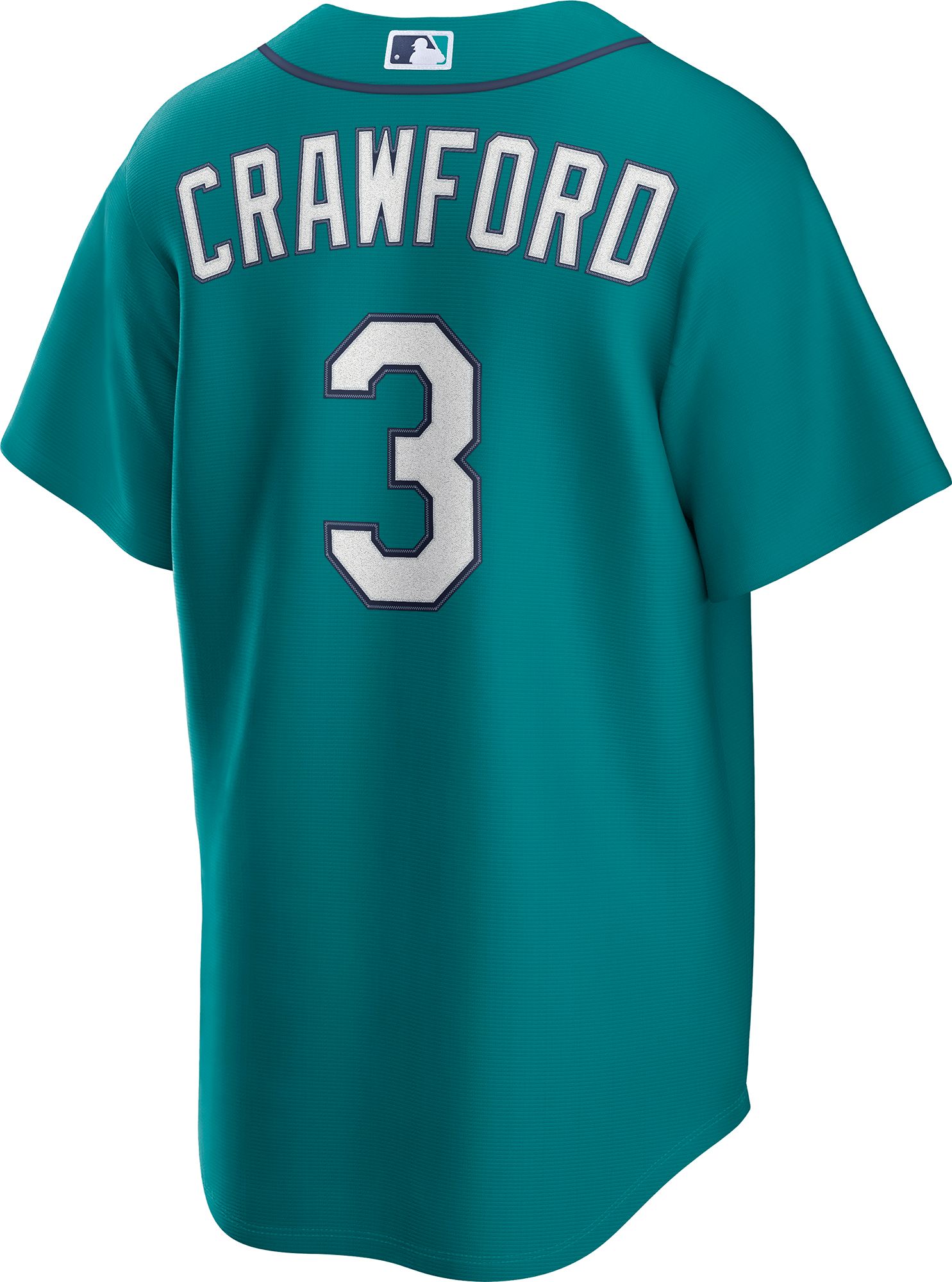 Nike Men's Seattle Mariners JP Crawford #3 Mardi Gras Alternate Replica Jersey product image