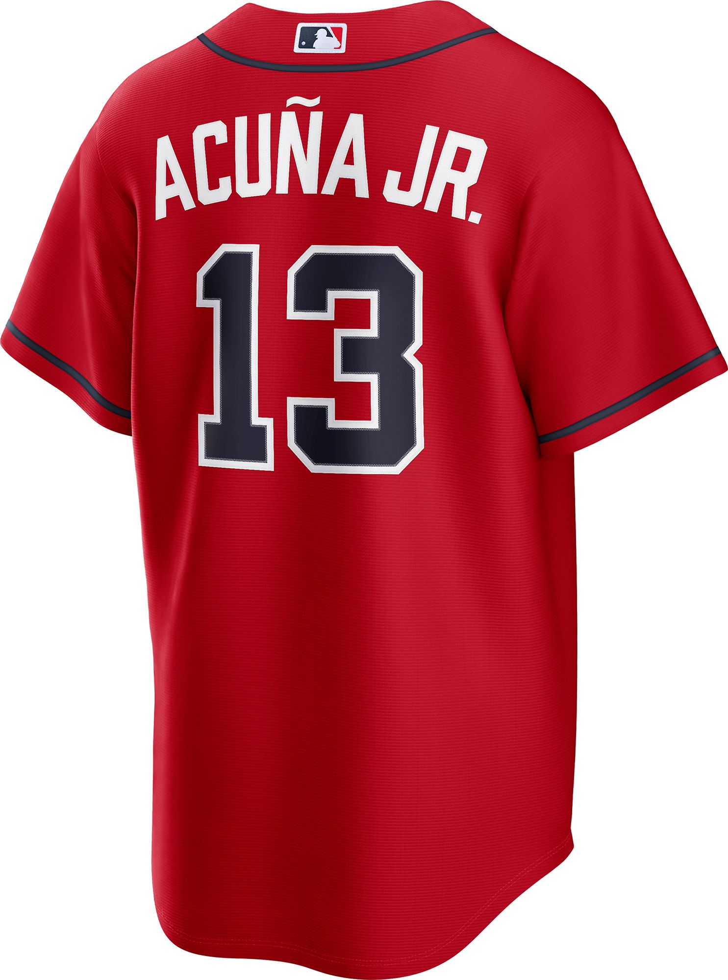 Nike Women's Atlanta Braves Red Ronald Acuna #13 Alternate Replica Jersey product image