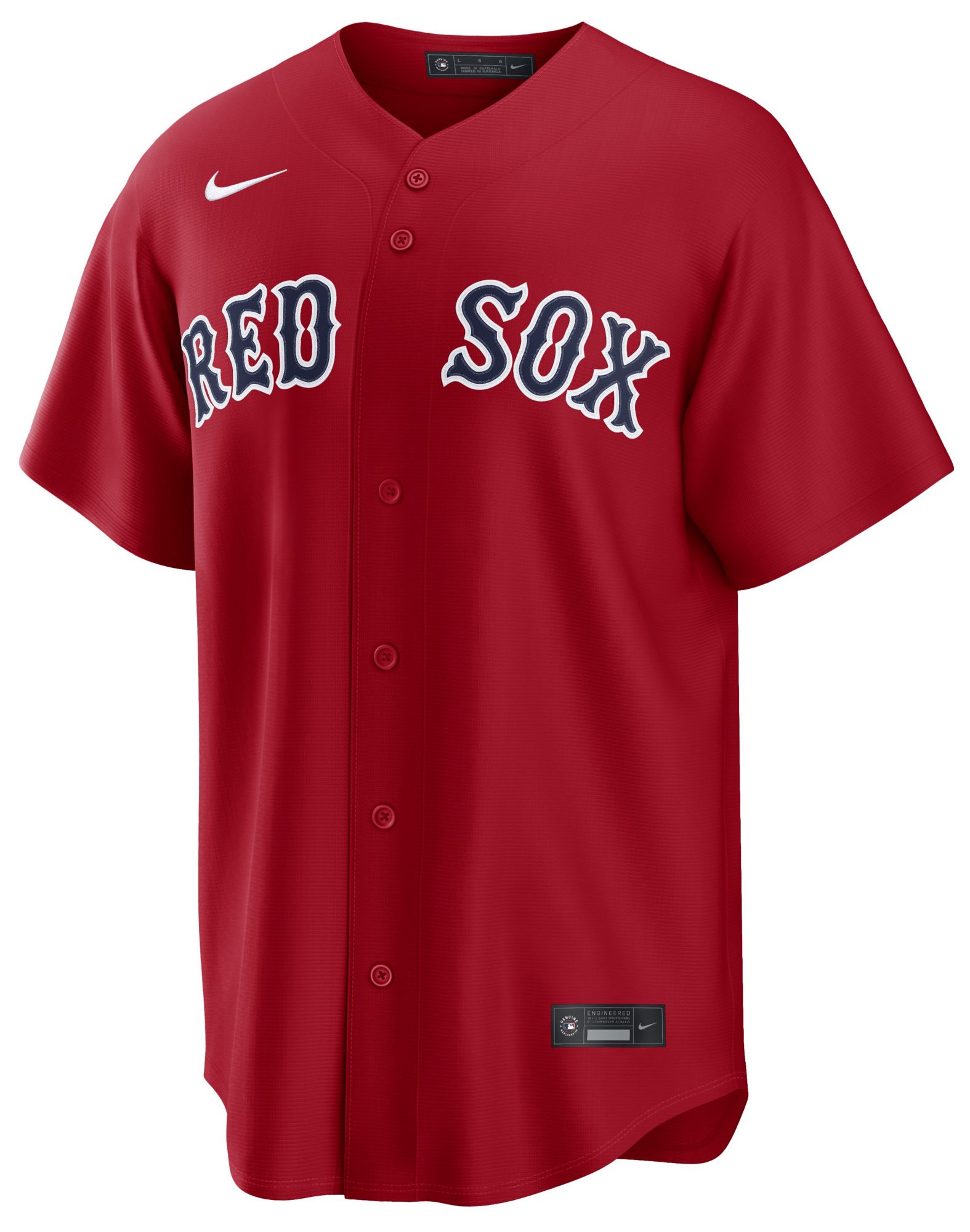 Nike Men's Boston Red Sox Red David Ortiz #34 Alternate Replica Jersey product image