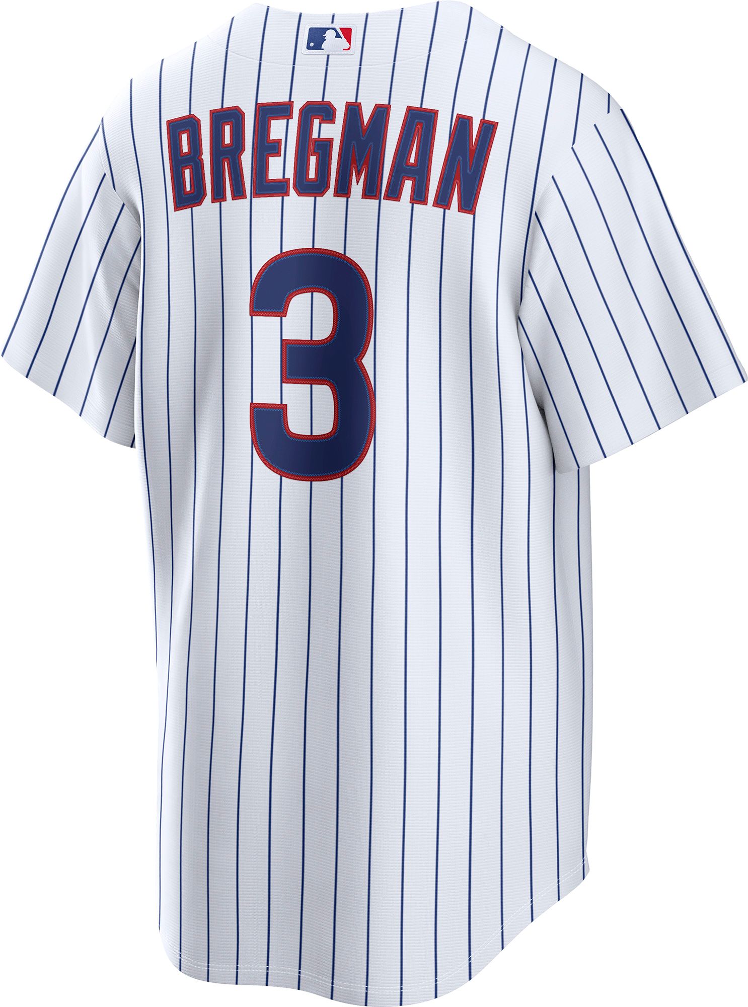 Nike Men's Chicago Cubs Alex Bregman #3 White Home Replica Jersey product image