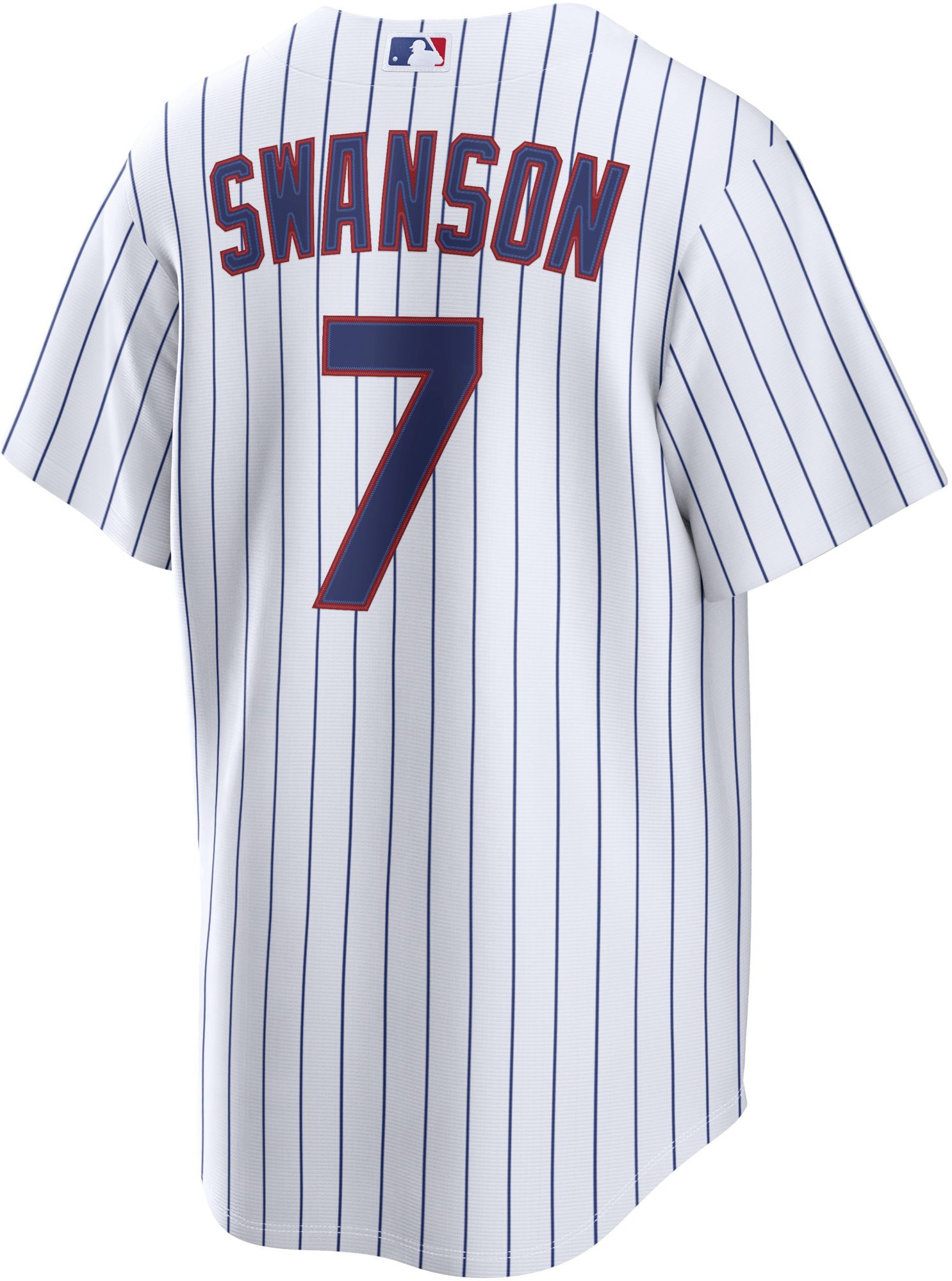 Nike Men's Chicago Cubs White Dansby Swanson #7 Home Replica Jersey product image