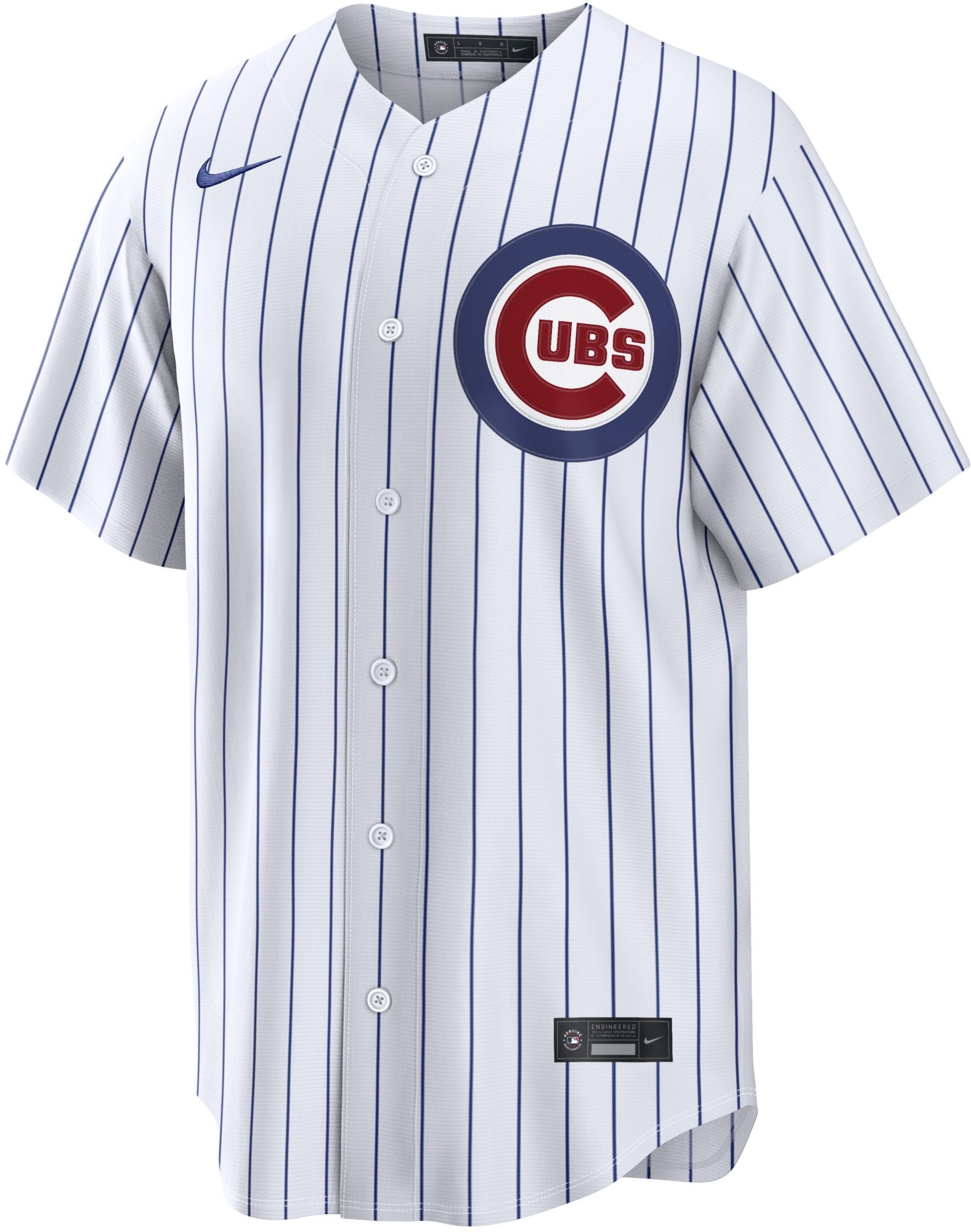 Nike Men's Chicago Cubs White Dansby Swanson #7 Home Replica Jersey product image