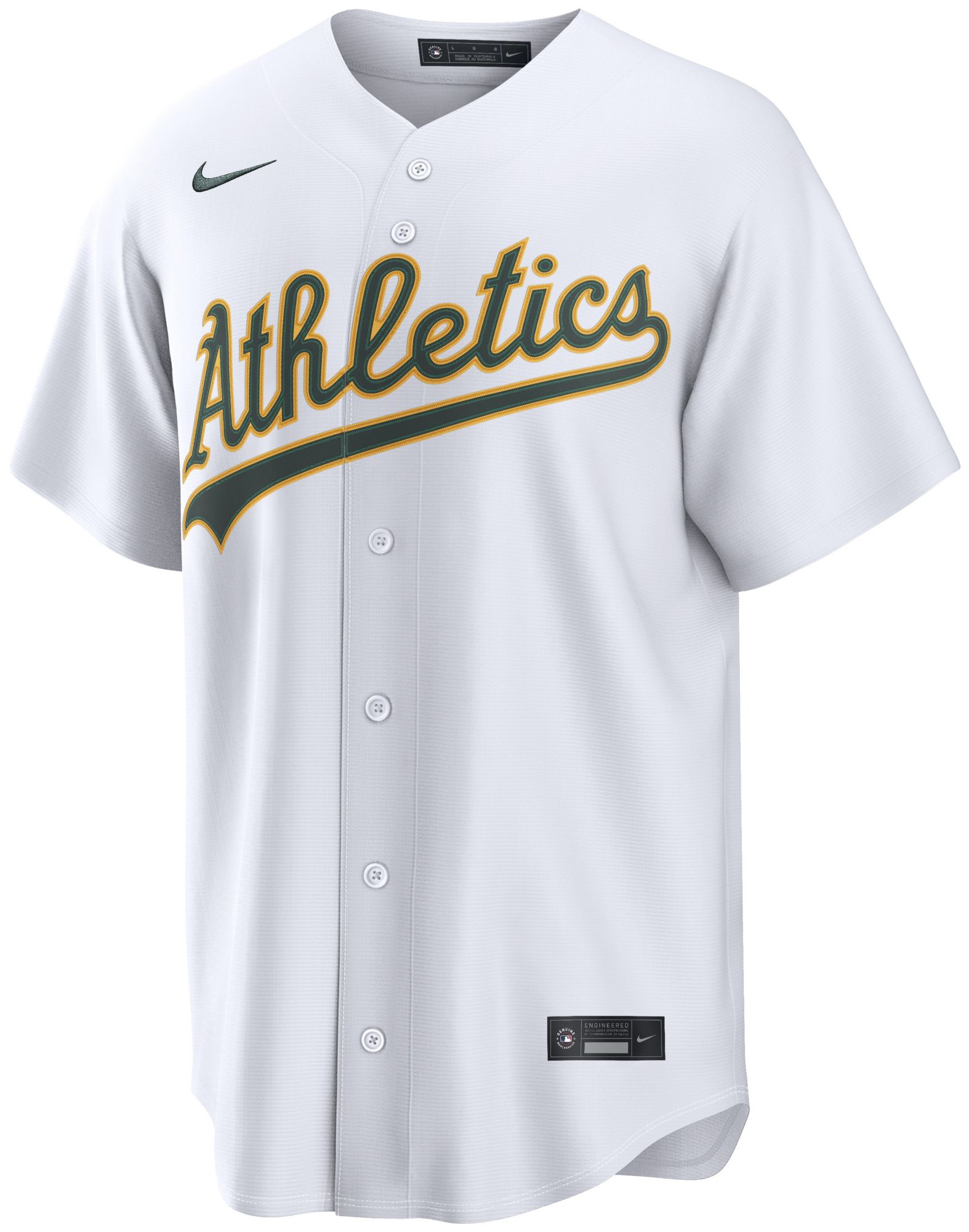 Nike Men's Athletics White Nick Kurtz #16 Home Replica Jersey product image