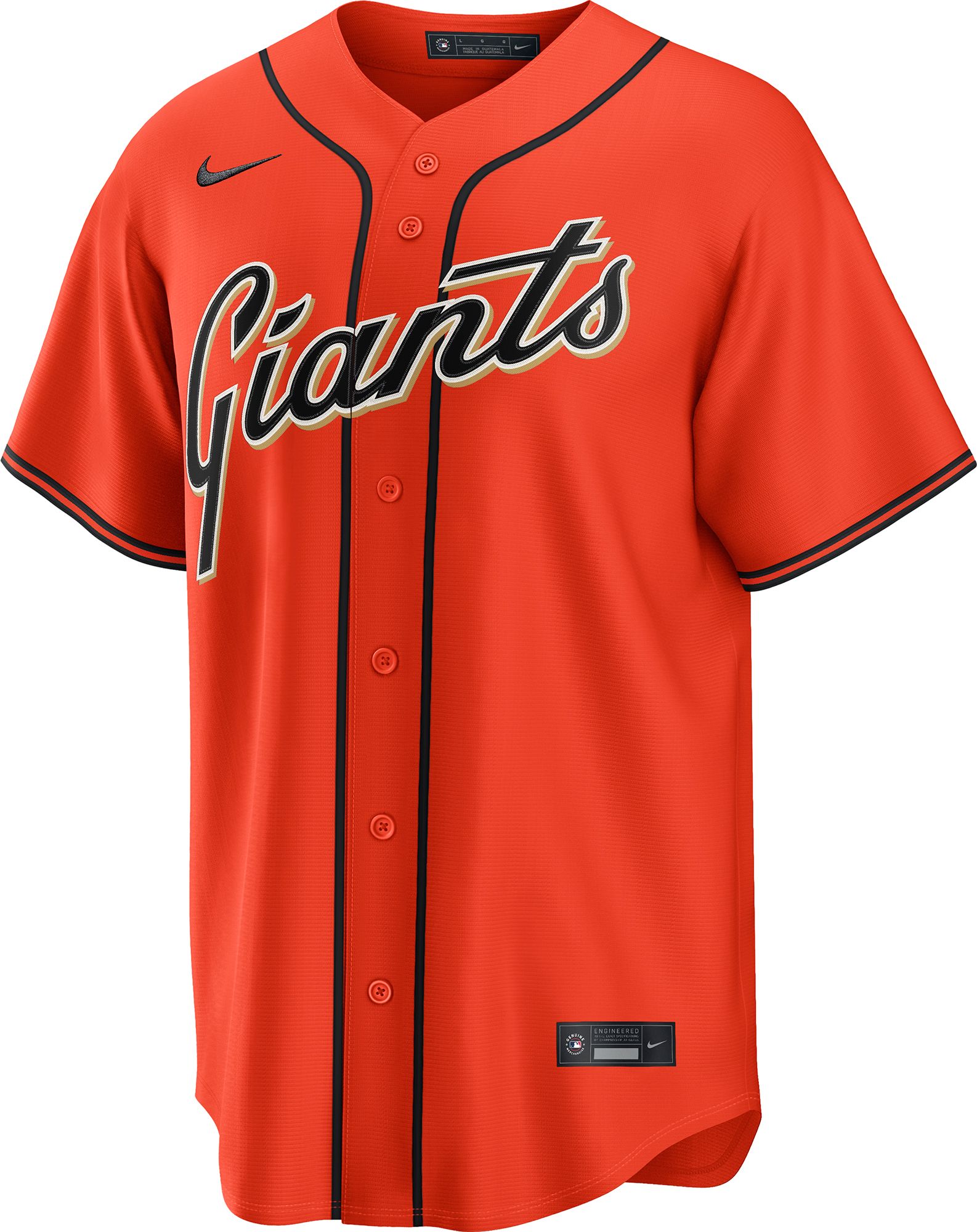 Nike Men's San Francisco Giants Orange Jung Hoo Lee #51 Alternate Replica Jersey product image