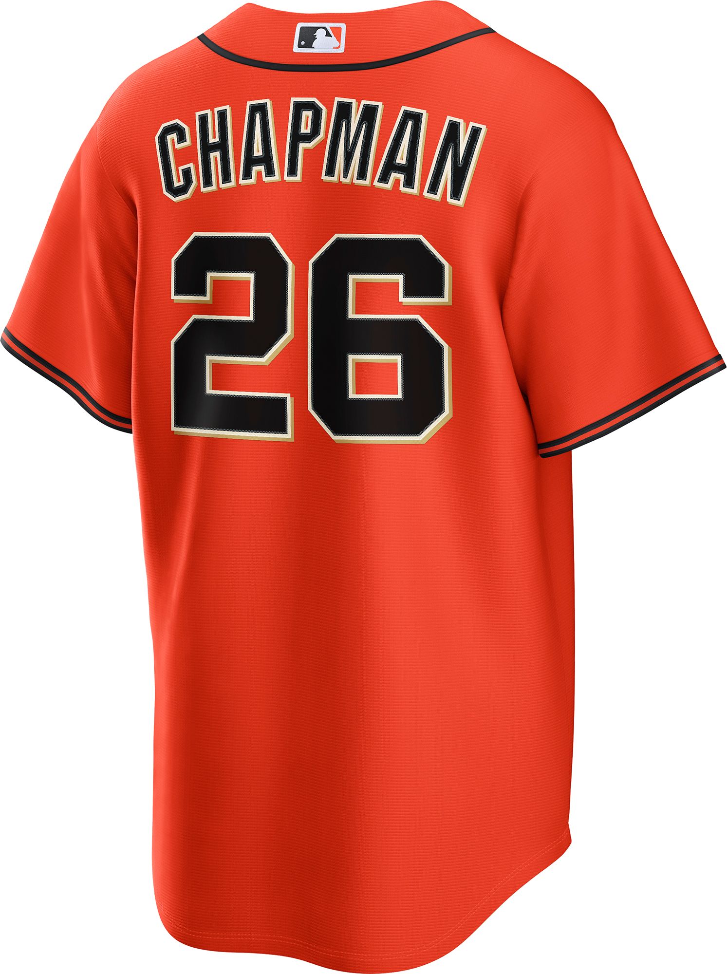 Nike Men's San Francisco Giants Orange  Matt Chapman #26 Alternate Replica Jersey product image