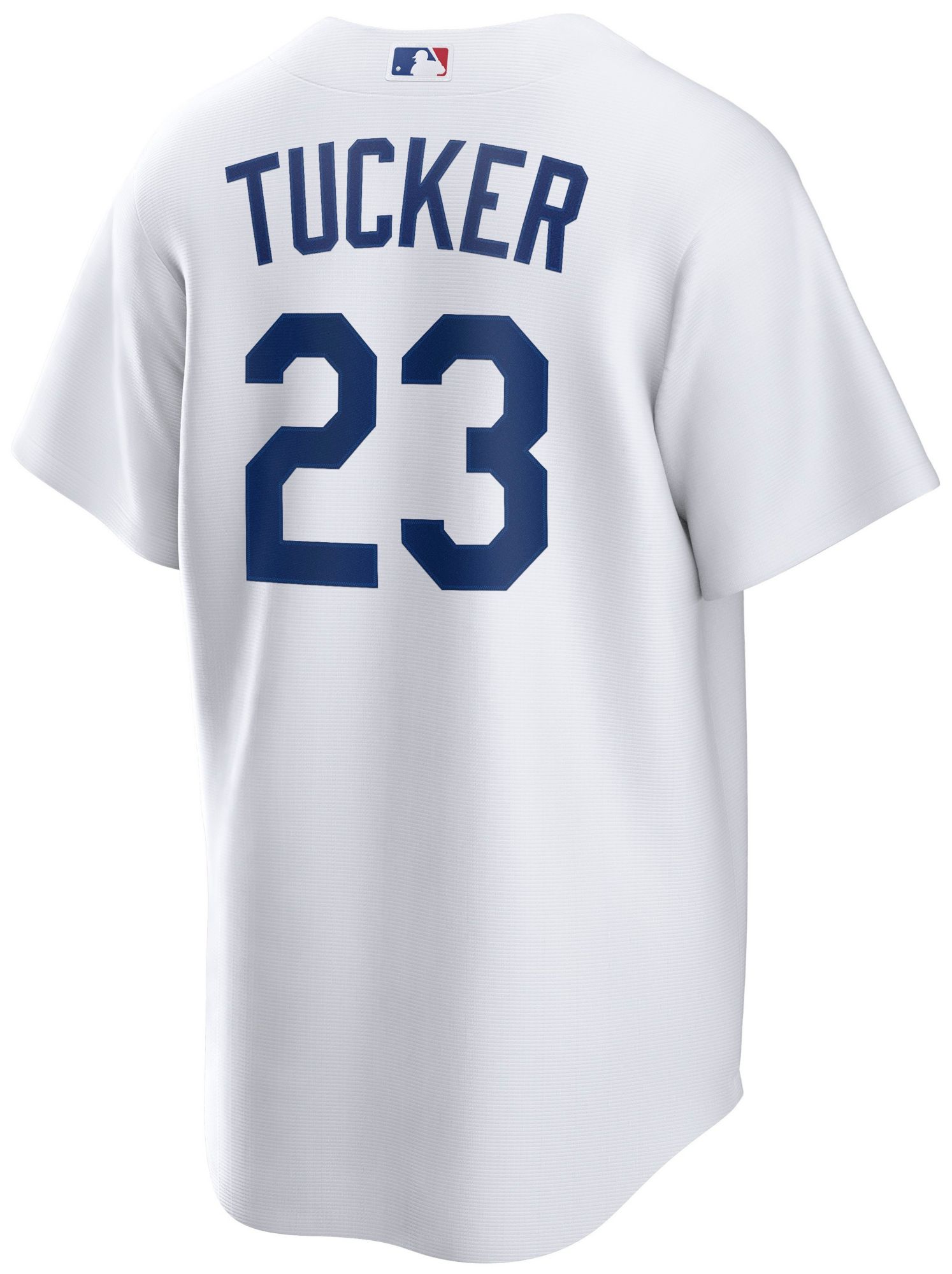 Nike Men's Los Angeles Dodgers White Kyle Tucker #23 Home Replica Jersey product image