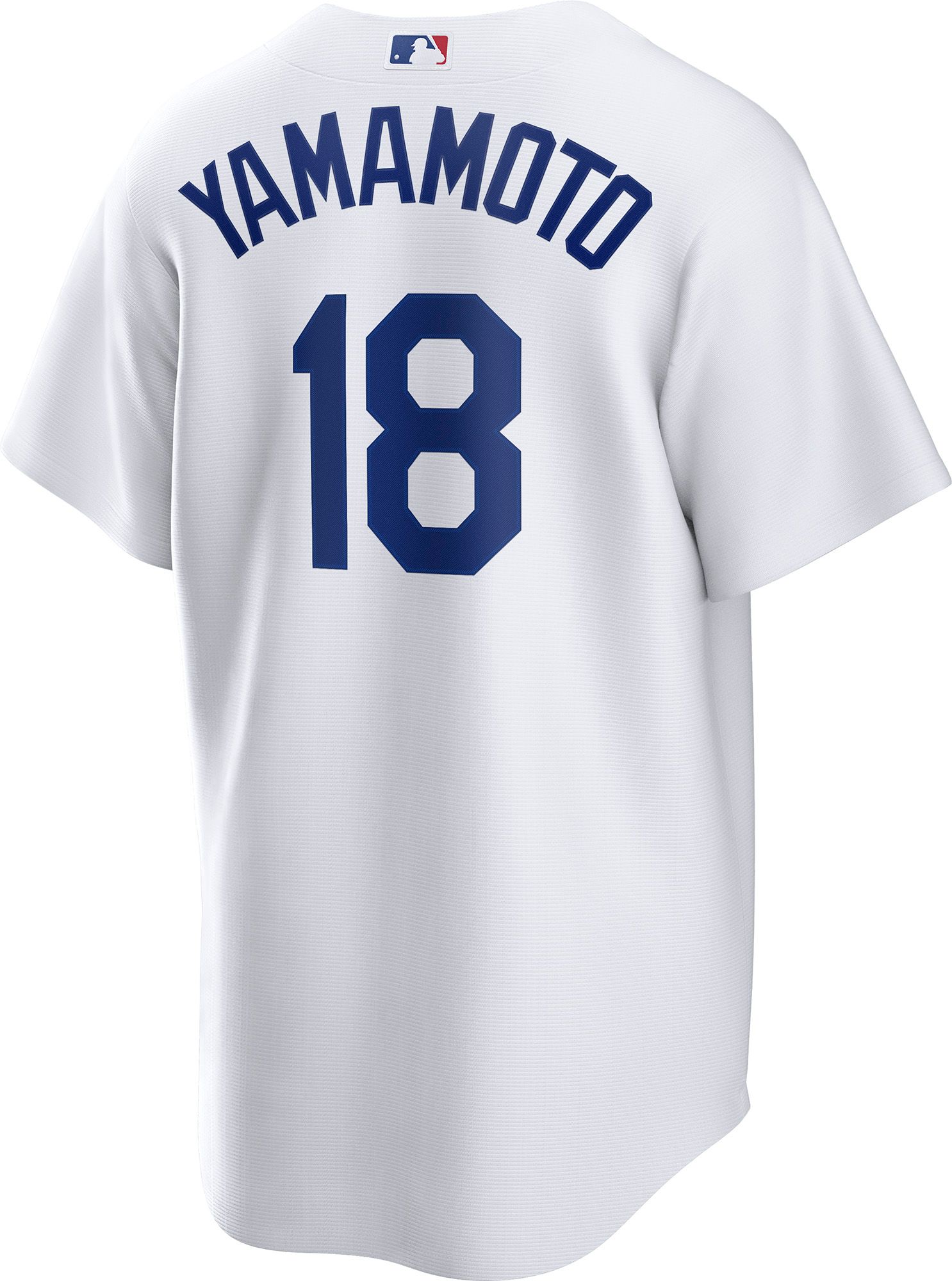 Nike Men's Los Angeles Dodgers White Yoshinobu Yamamoto #18 Home Replica Jersey product image