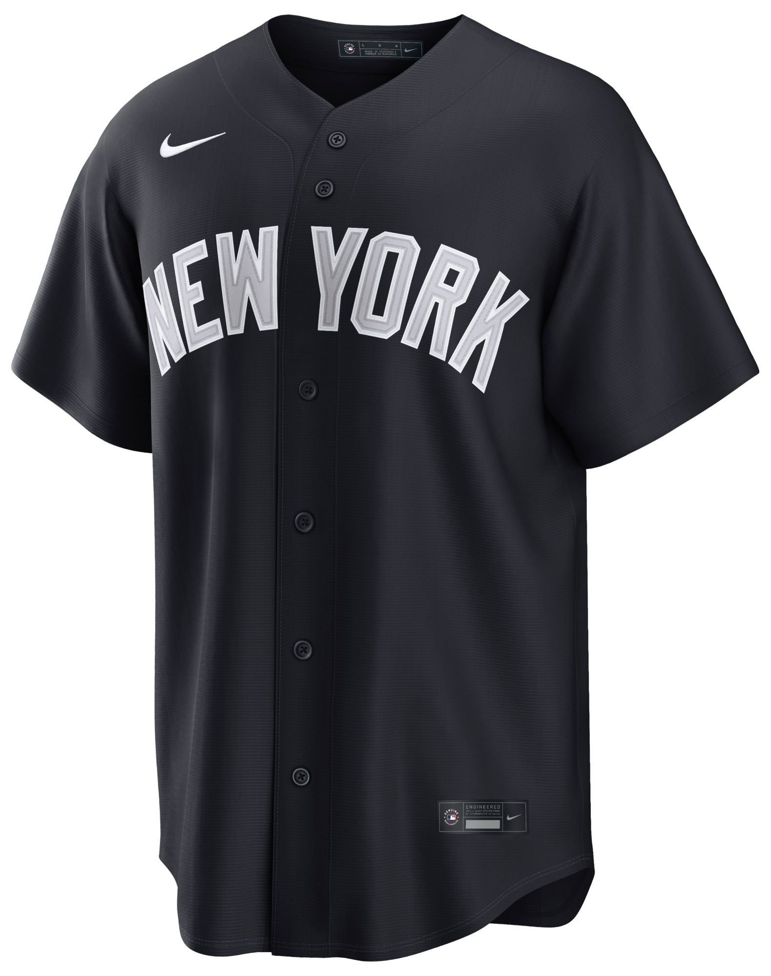 Nike Men's New York Yankees Blue Derek Jeter #2 Cooperstown Alternate Replica Jersey product image