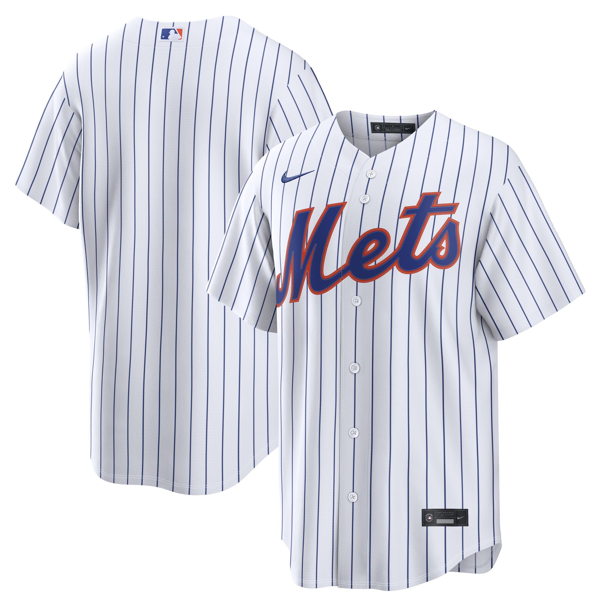 Nike Men's New York Mets White Home Replica Jersey product image