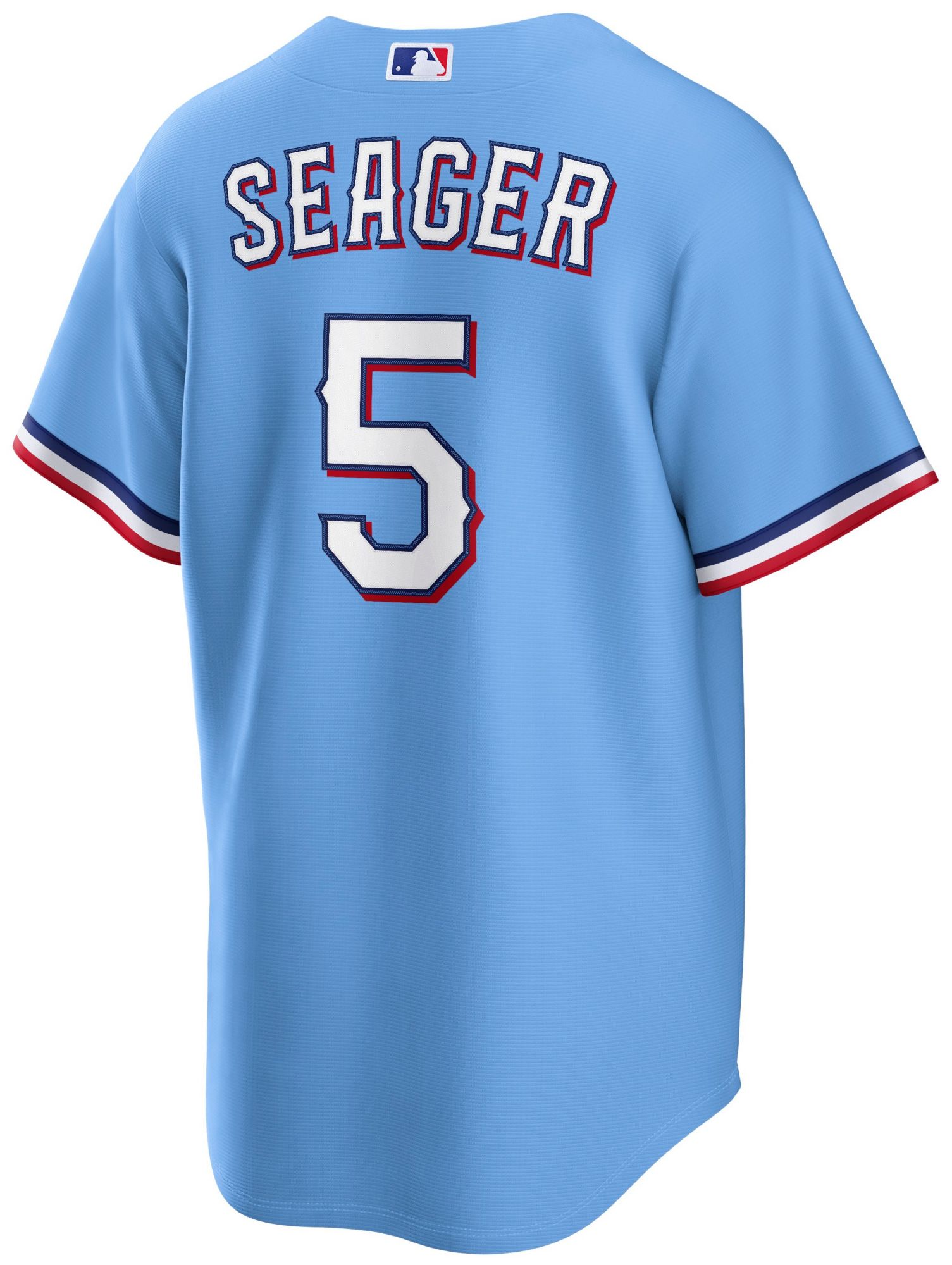 Nike Men's Texas Rangers Blue Corey Seager #5 Alternate Replica Jersey product image