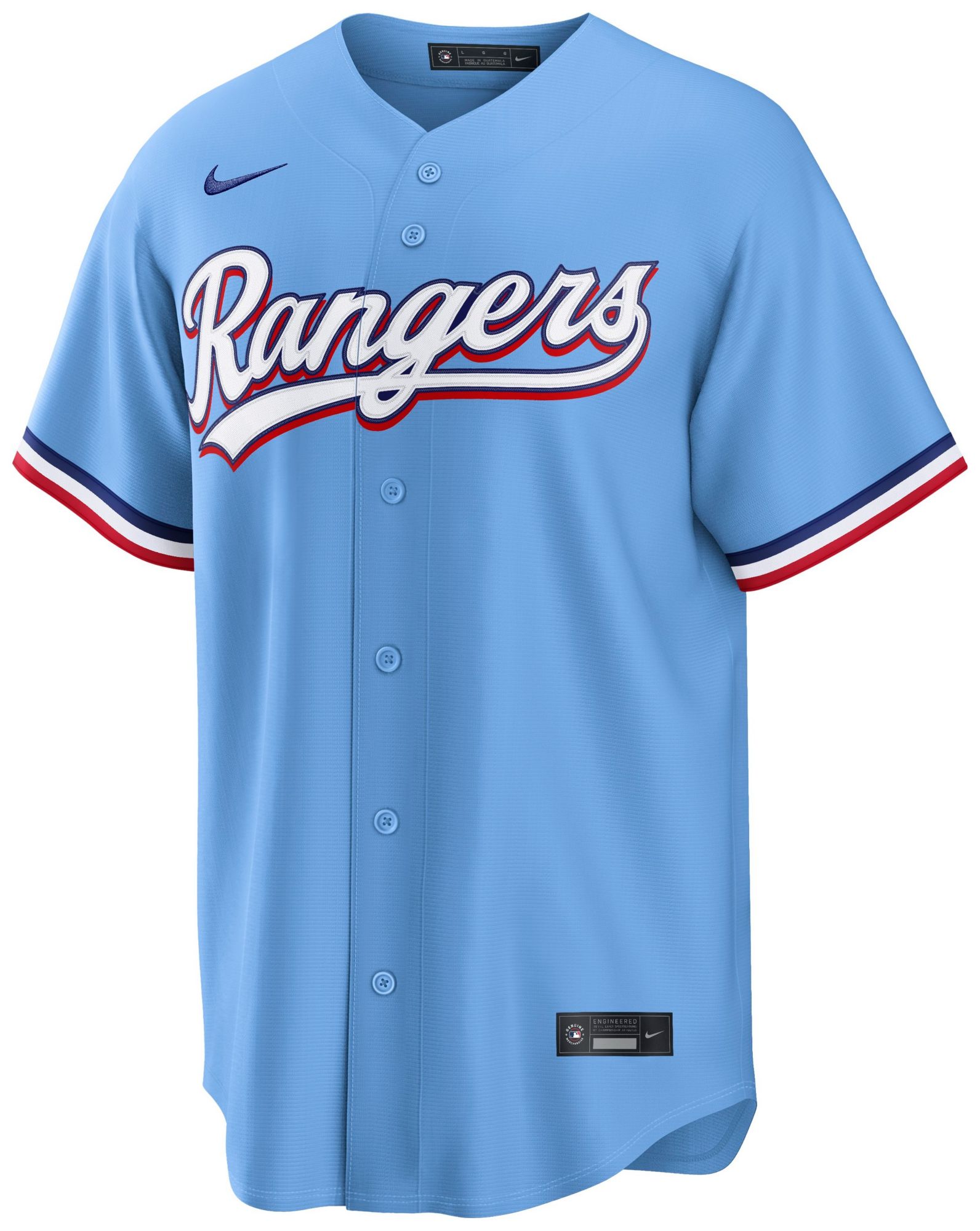 Nike Men's Texas Rangers Blue Corey Seager #5 Alternate Replica Jersey product image