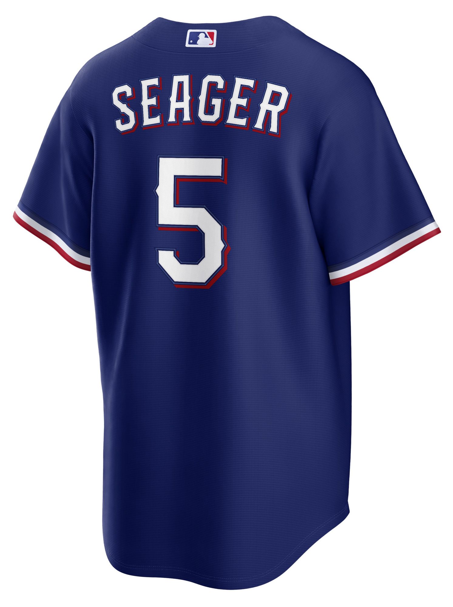 Nike Men's Texas Rangers Corey Seager #5 Royal Alternate 2 Replica Jersey product image
