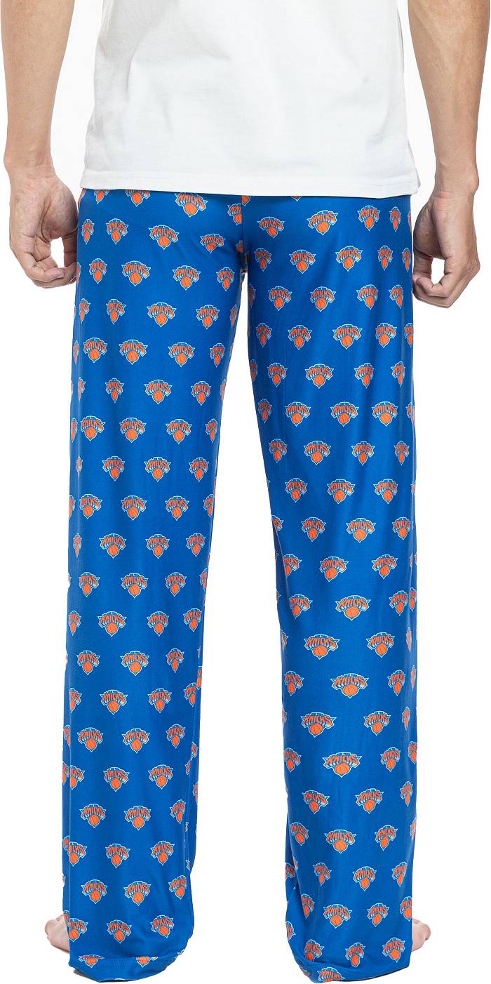 Men's Concepts Sport Royal Denver Broncos Gauge Throwback Allover Print Knit Pants Size: Small