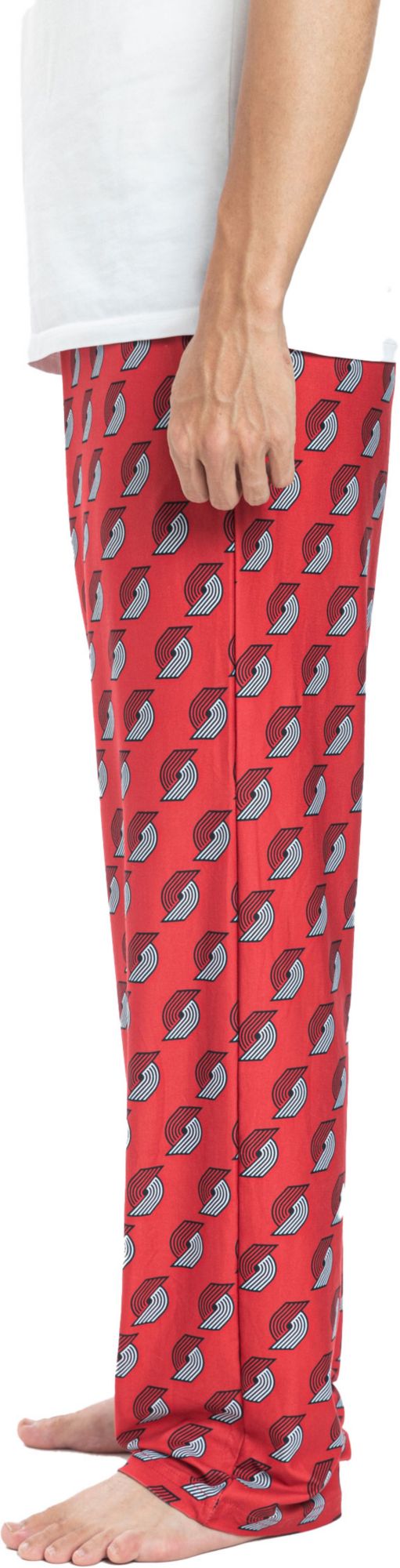 Dick's Sporting Goods Concepts Sports Portland Trail Blazers Red All Over  Print Knit Pants