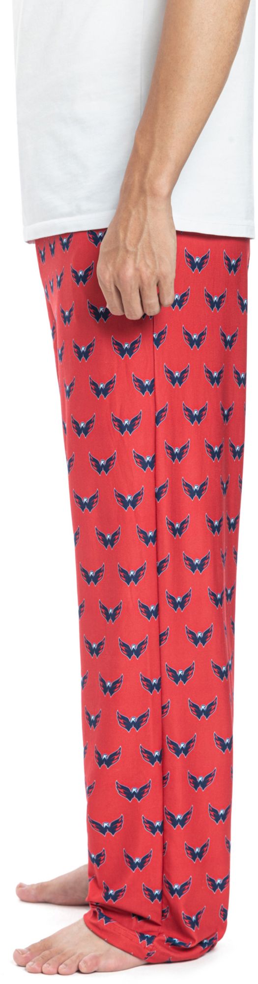 Concepts Sport Men's Washington Capitals Gauge Red Knit Pajama Pants