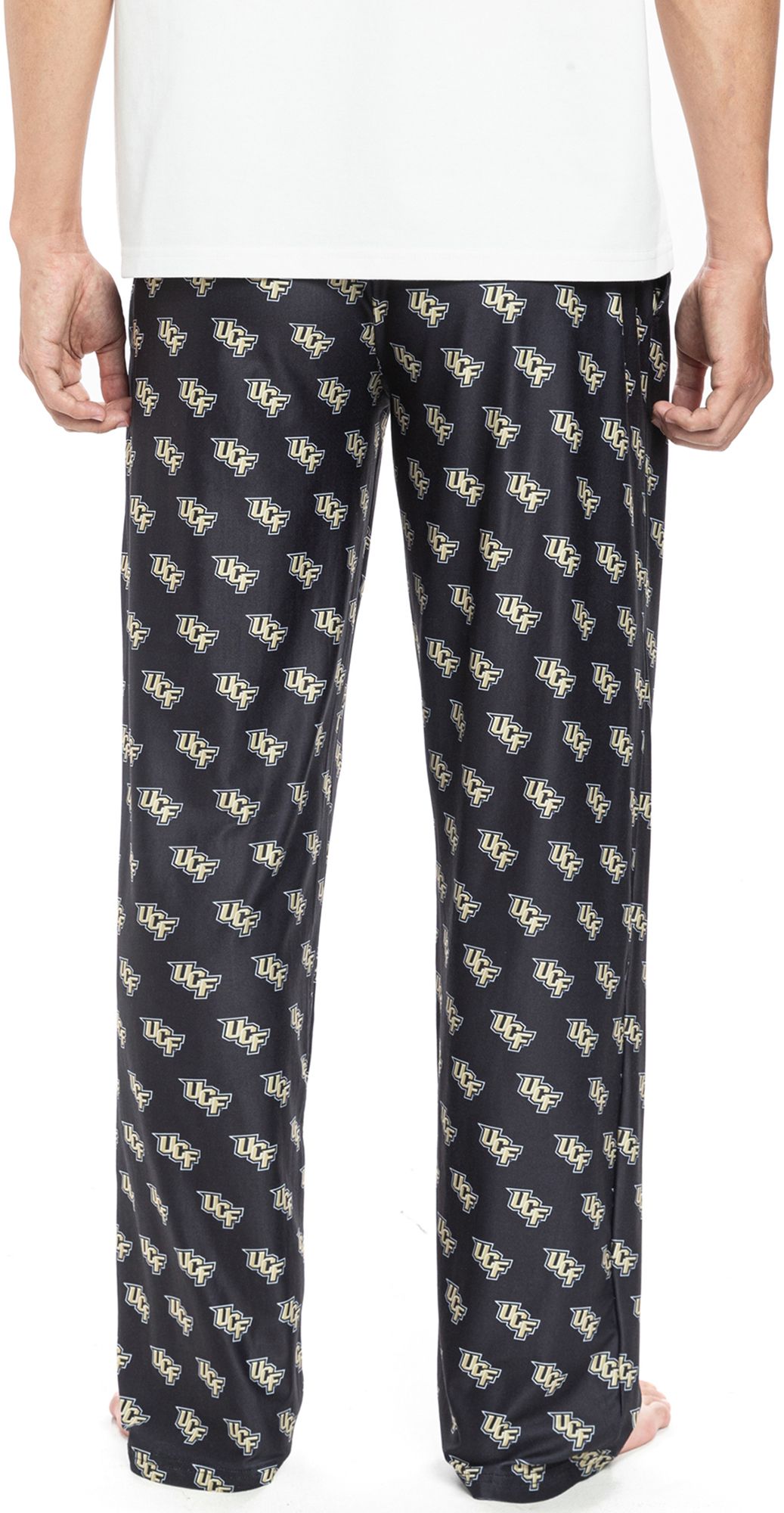 College Concepts Men's UCF Knights Black Gauge Knit Fleece Pants