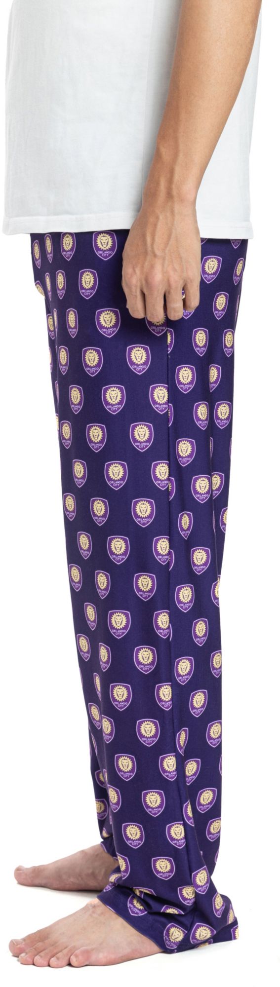 Concepts Sport Men's Orlando City Gauge Purple Knit Pajama Pants product image