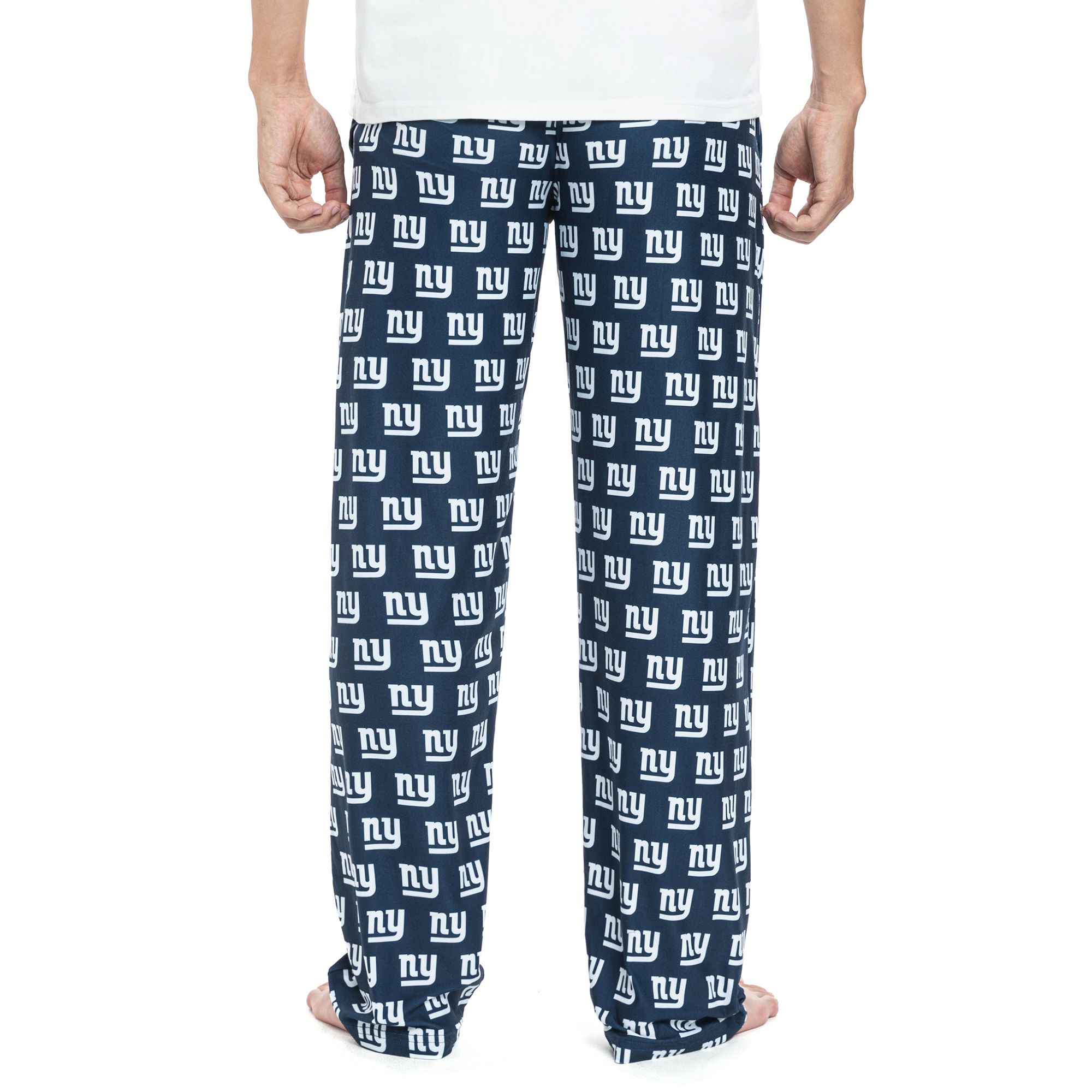 Concepts Sport Men's New York Giants Gauge Navy All-Over-Print Pants