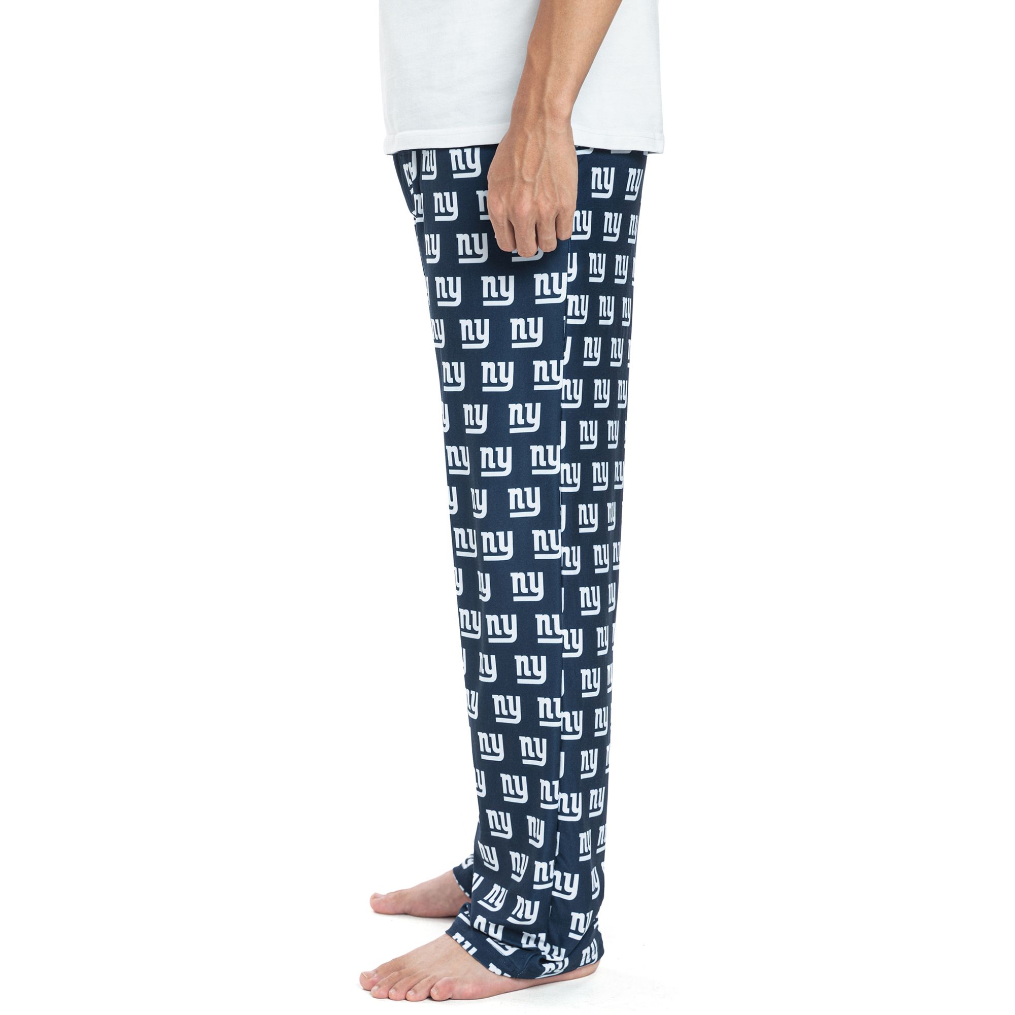 Concepts Sport Men's New York Giants Gauge Navy All-Over-Print Pants