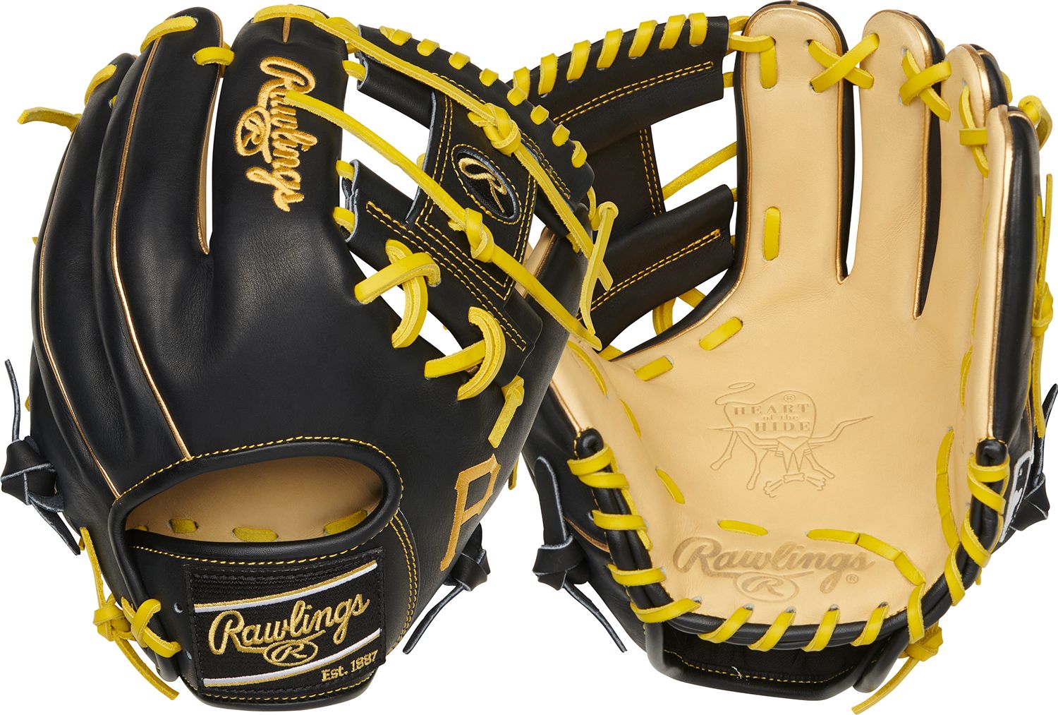 Rawlings 11.5'' Pittsburgh Pirates Heart of the Hide Series Glove product image