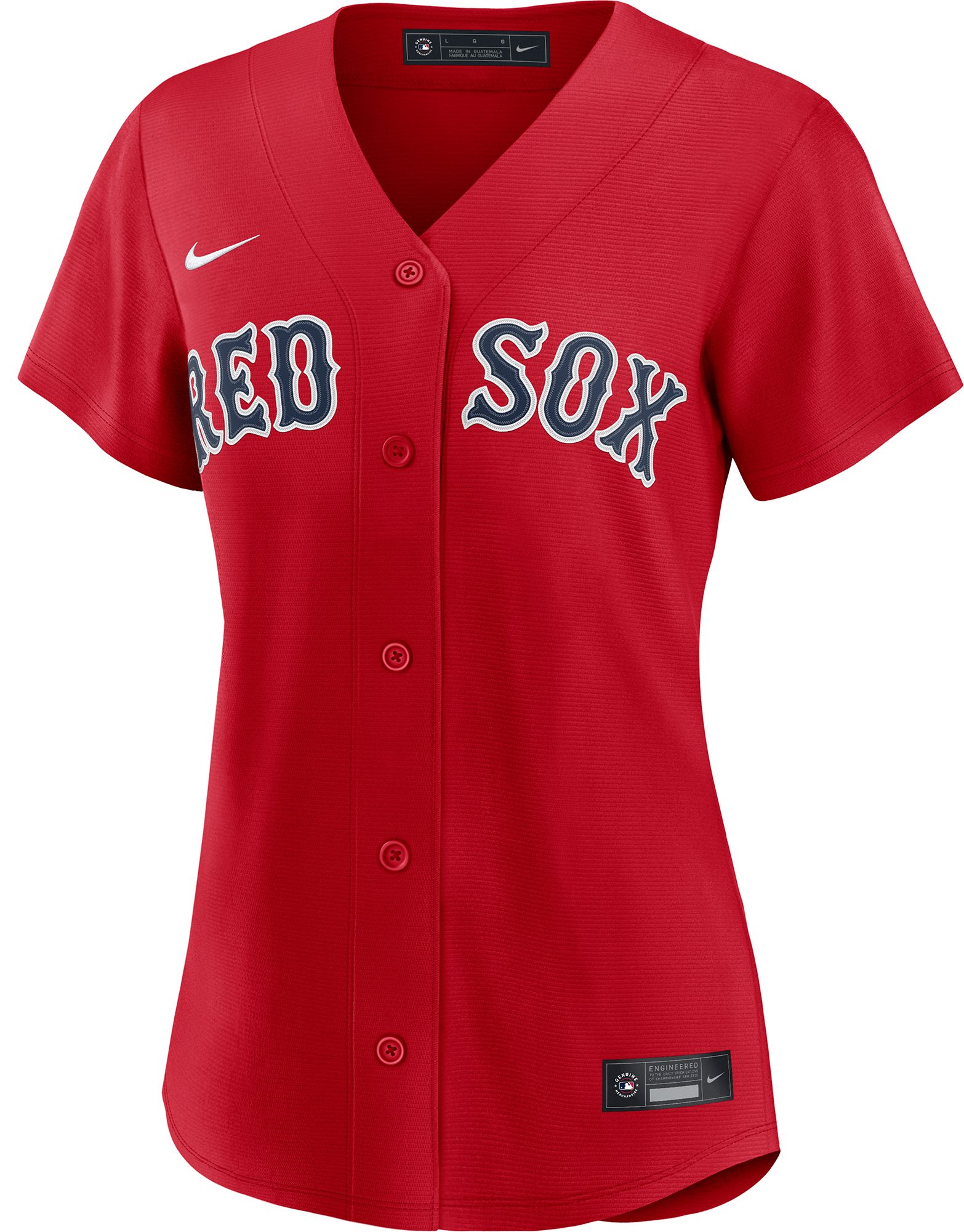 Nike Women's Boston Red Sox David Ortiz #34 Red Alternate Replica Jersey product image