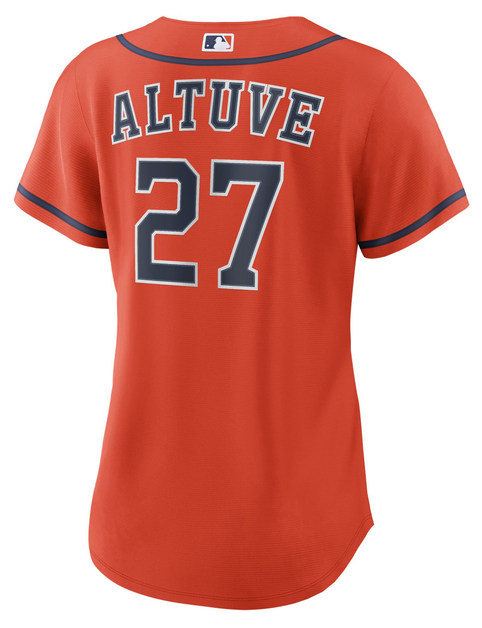 Nike Women's Houston Astros Jose Altuve #27 Orange Alternate Replica Jersey product image