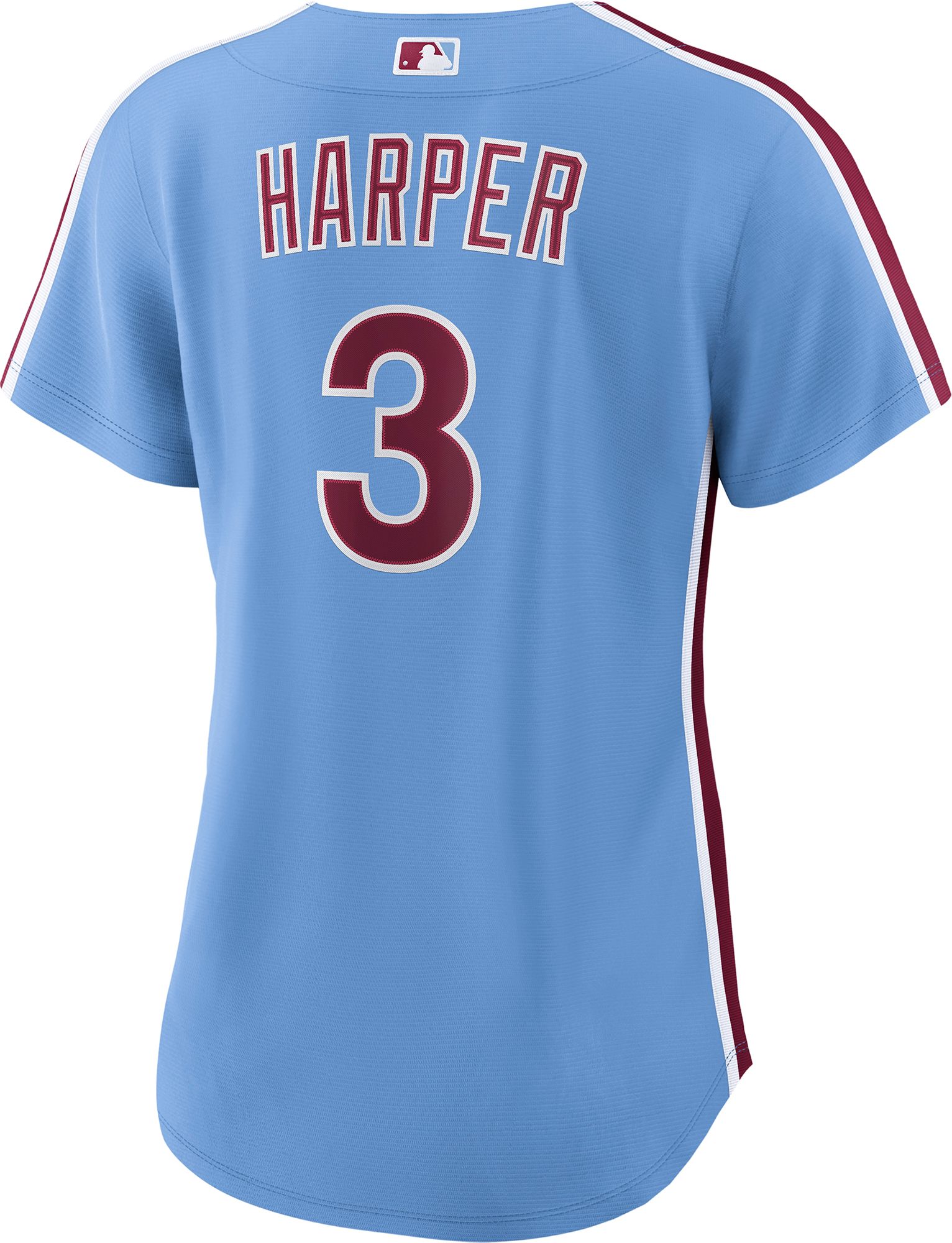 Nike Women's Philadelphia Phillies Bryce Harper #3 Blue Alternate Replica Jersey product image