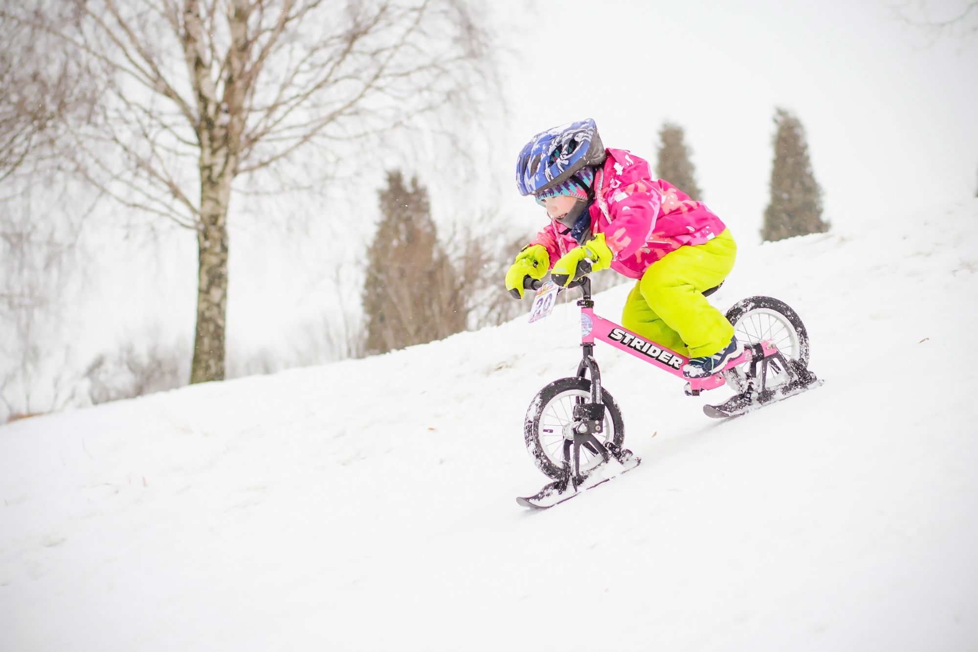 STRIDER 12" Snow Ski Set for Balance Bike product image