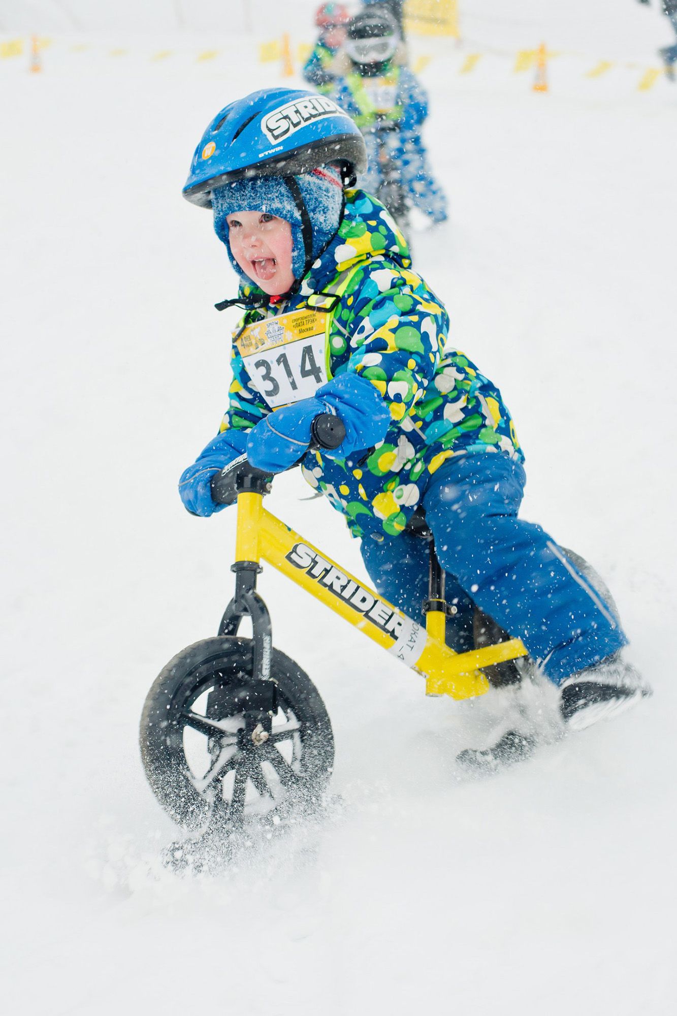 STRIDER 12" Snow Ski Set for Balance Bike product image