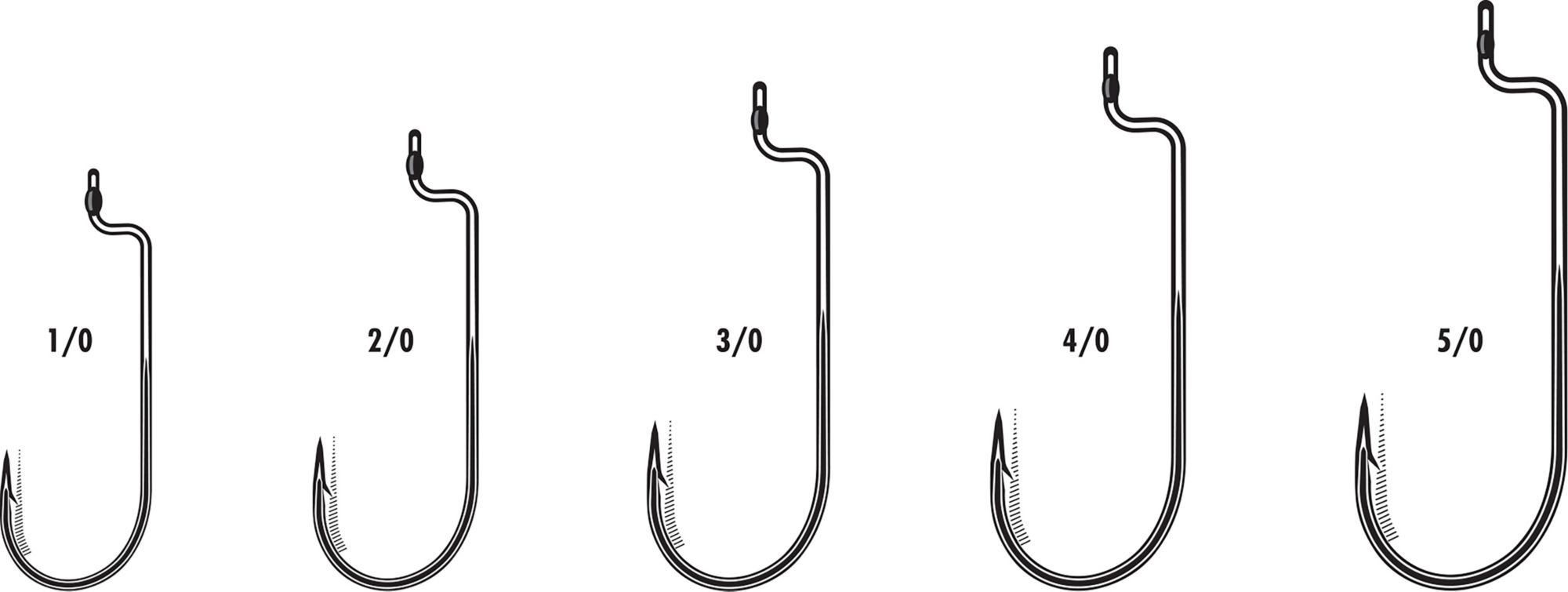 VMC Heavy Duty Worm Hooks product image