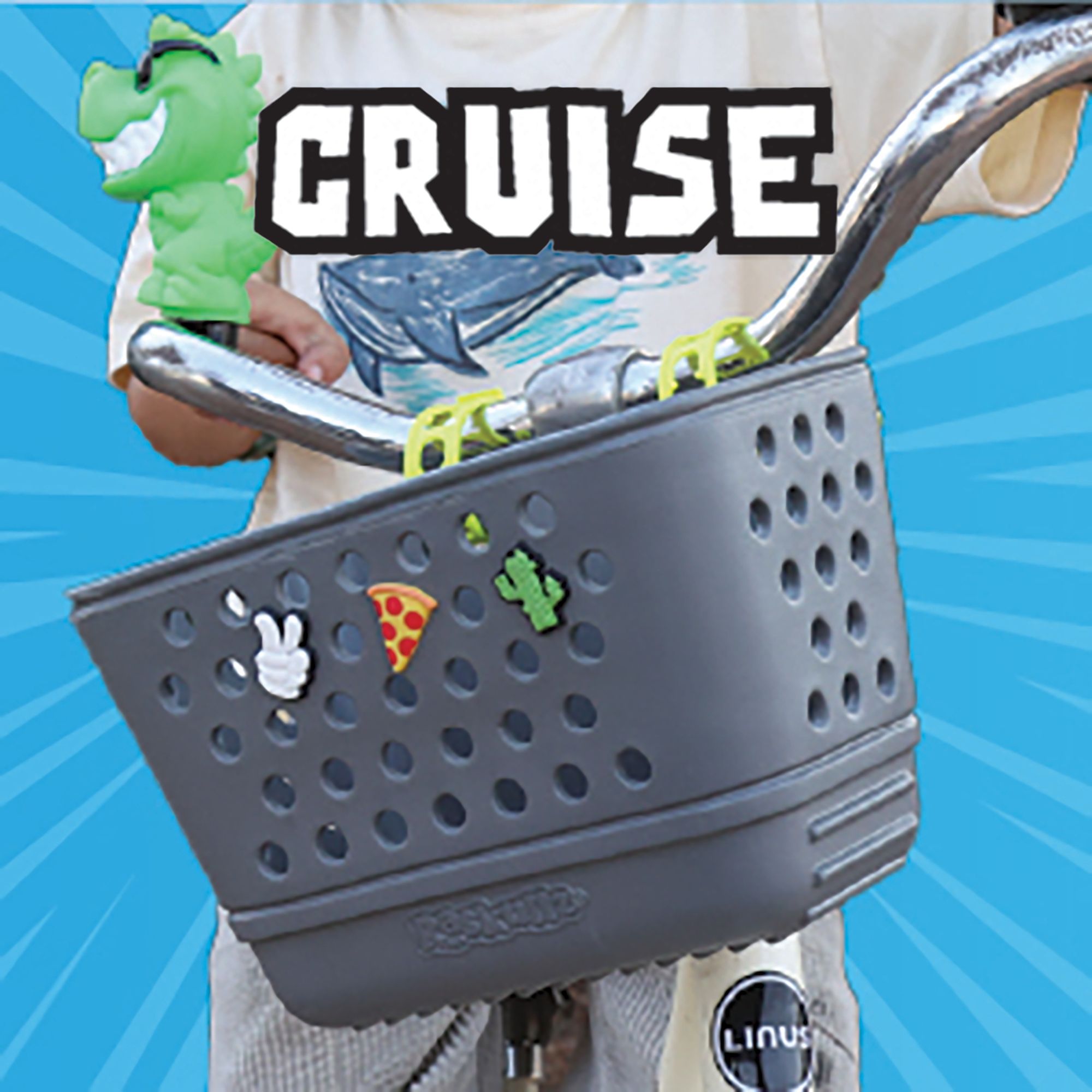 Raskullz Charms Basket Grey Helmet product image