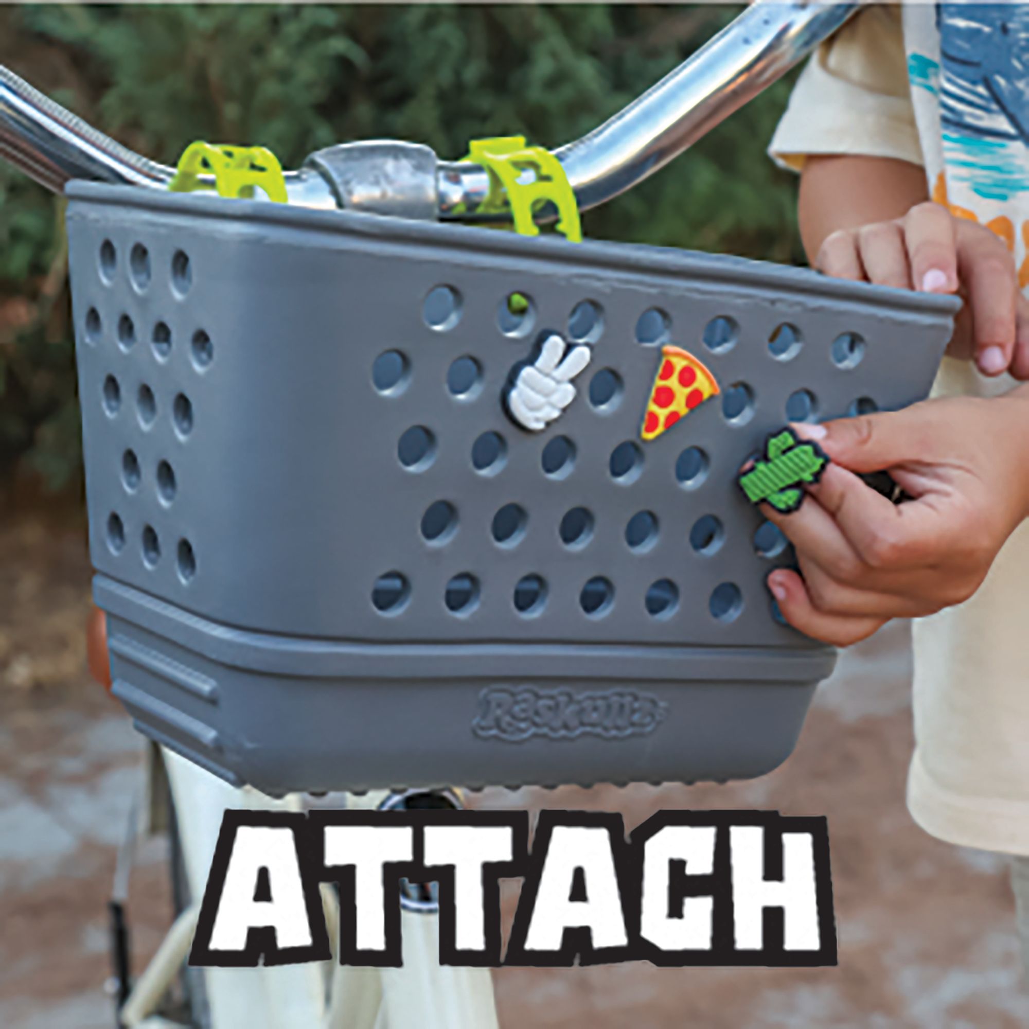 Raskullz Charms Basket Grey Helmet product image