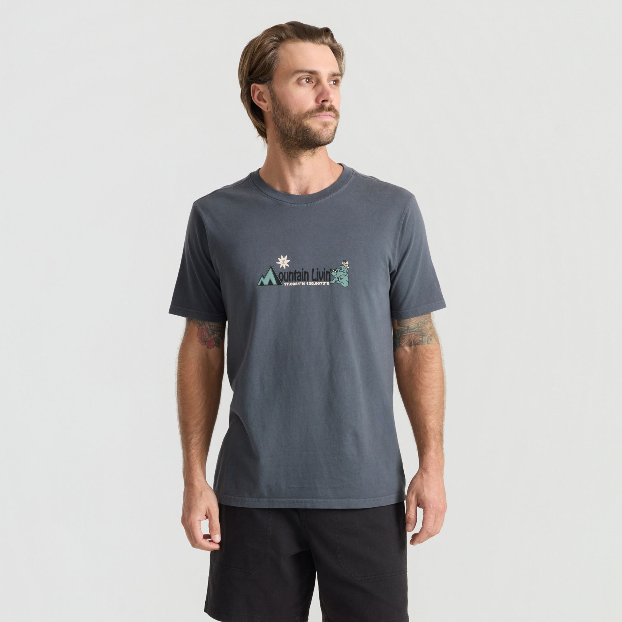 Roark Men's Mountain Livin Short Sleeve T-Shirt product image