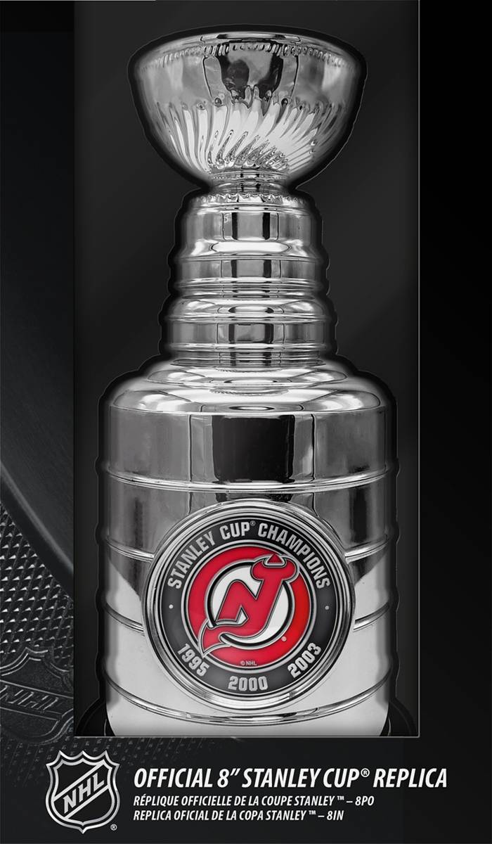 NHL New Jersey Devils 8'' x 8'' Plastic Shield Sign
