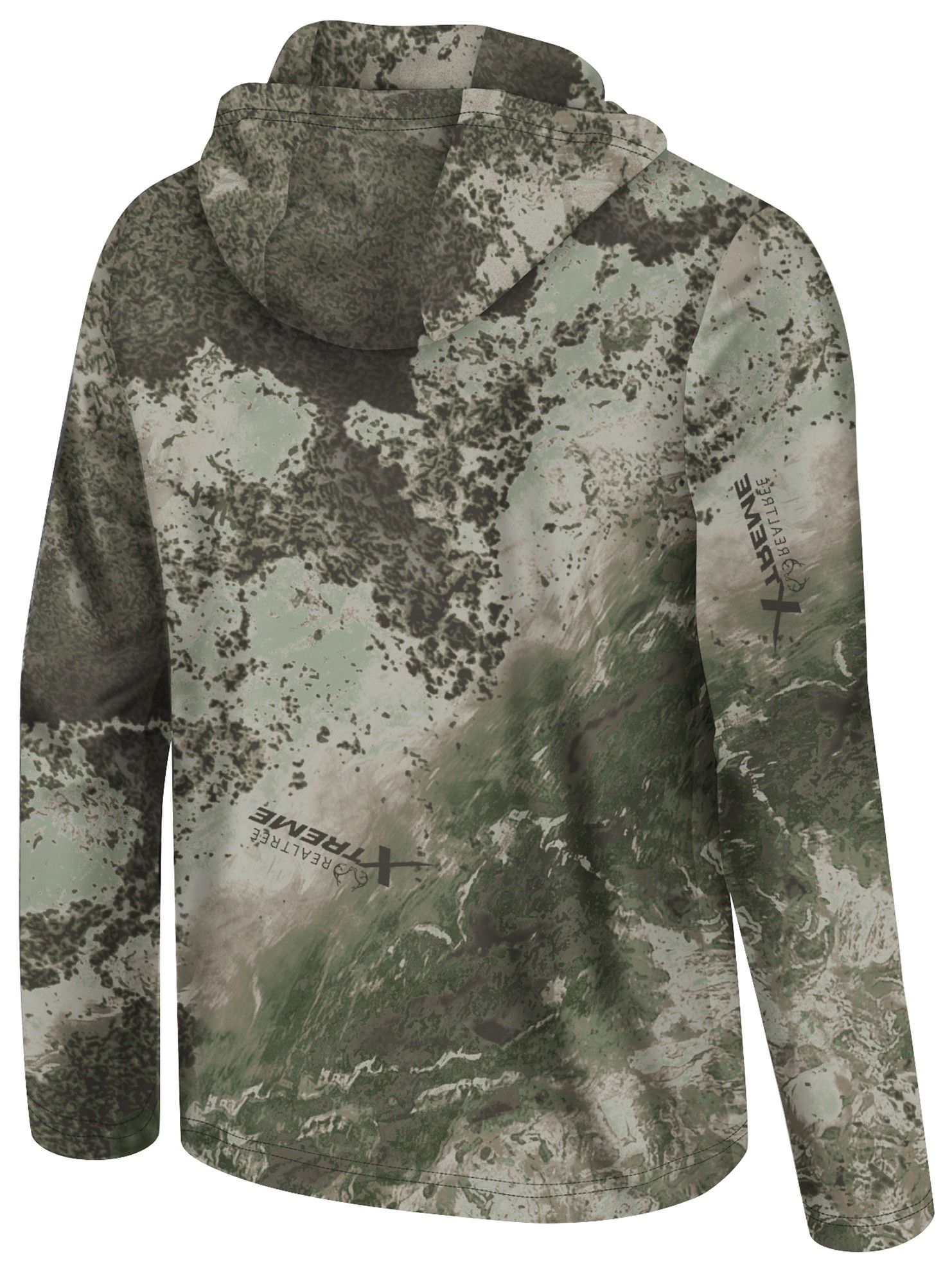 Colosseum Men's Miami Hurricanes Marsh Roscoe Long Sleeve Hoodie T-Shirt product image