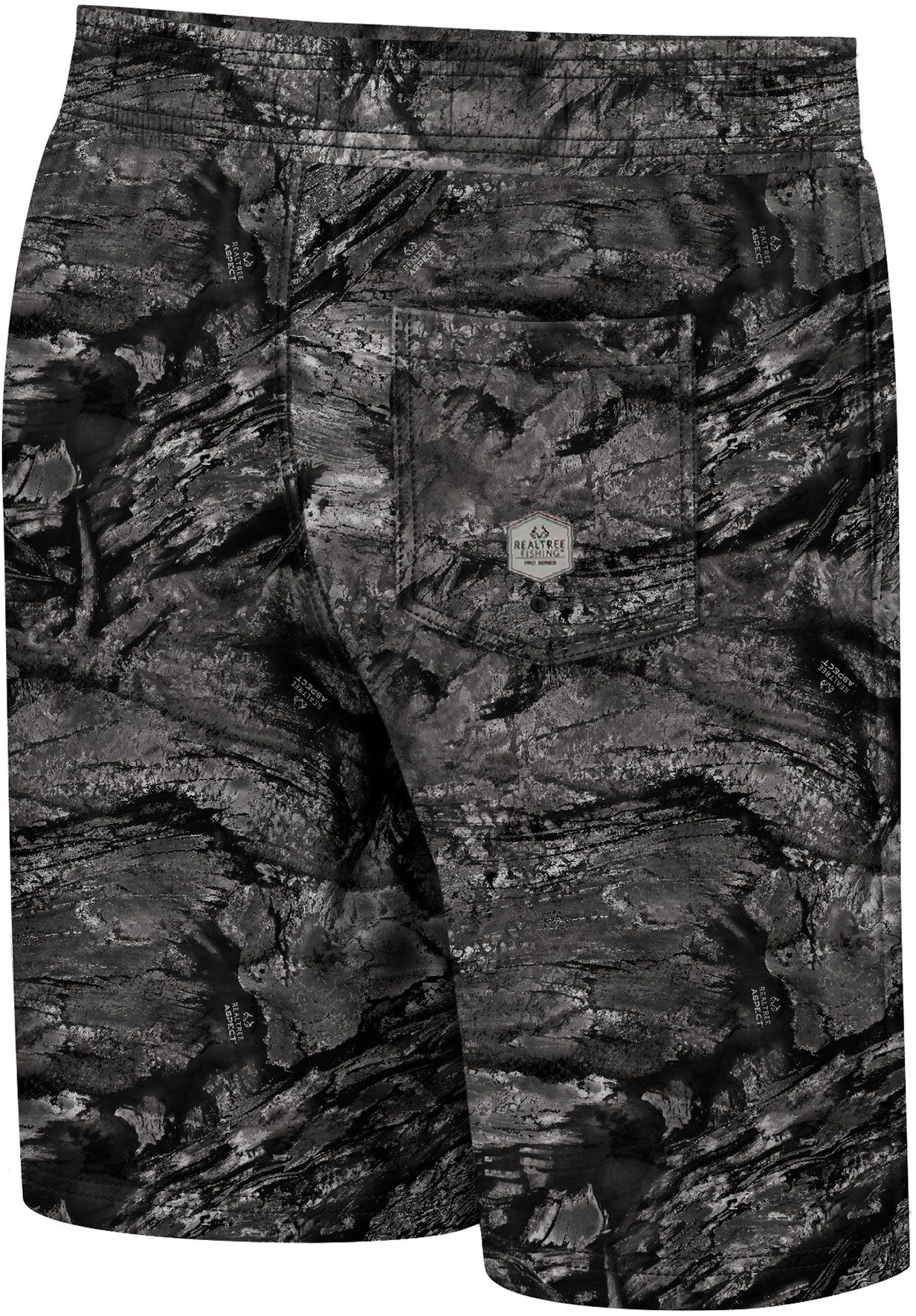 Colosseum Men's South Carolina Gamecocks Charcoal Realtree Ohana Swim Trunks