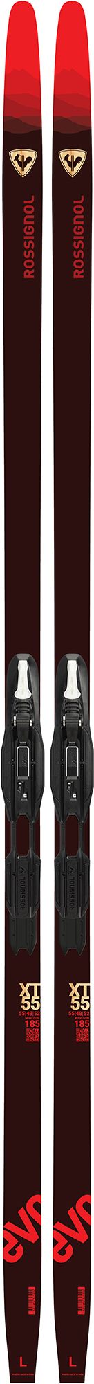 Rossignol Unisex Evo Action 55 Jr Skis with Tour Step-In Bindings product image