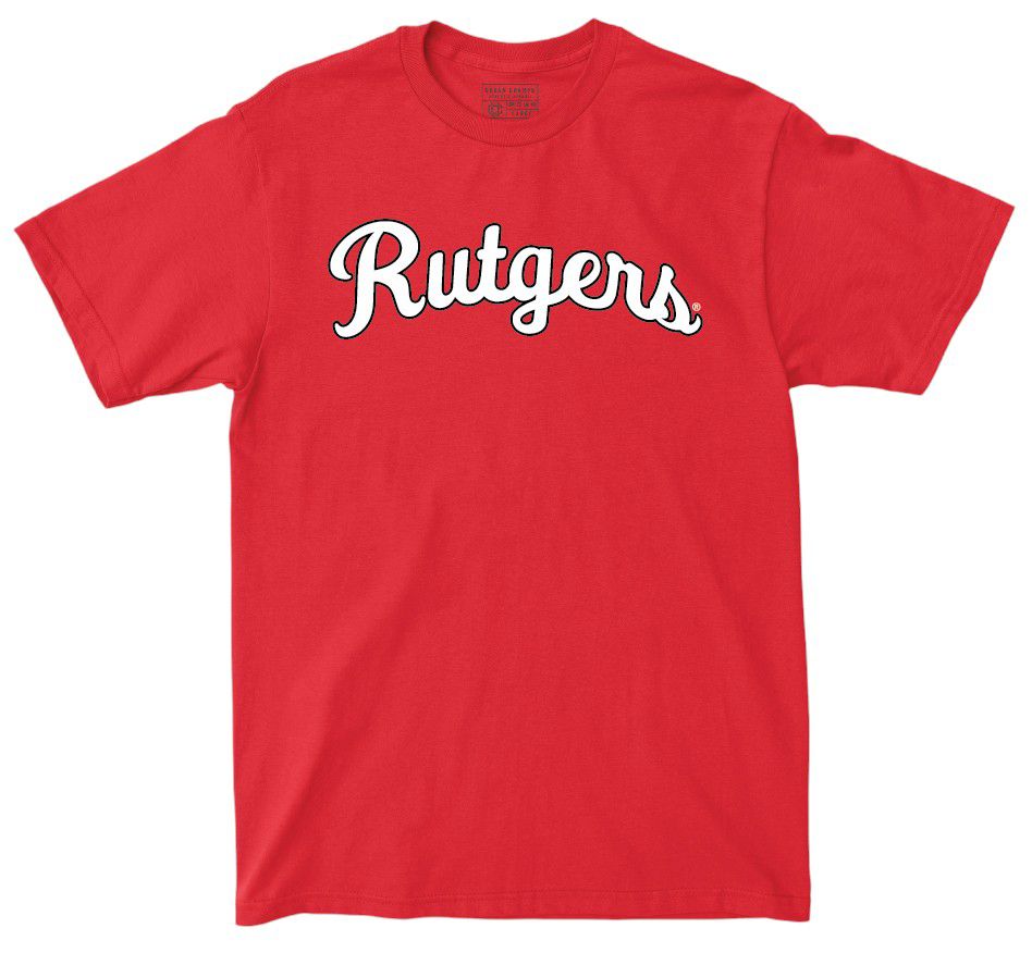 Campus Ink Men's Rutgers Scarlet Knights Dylan Harper Red T-Shirt product image
