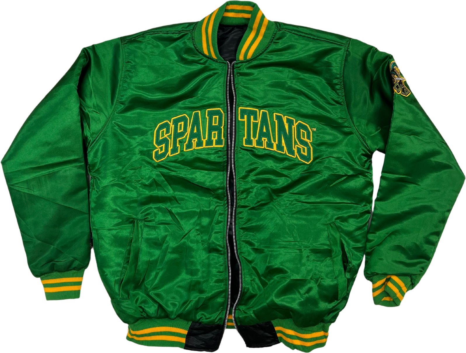 Tones of Melanin Norfolk State Spartans Reversible Satin Jacket product image