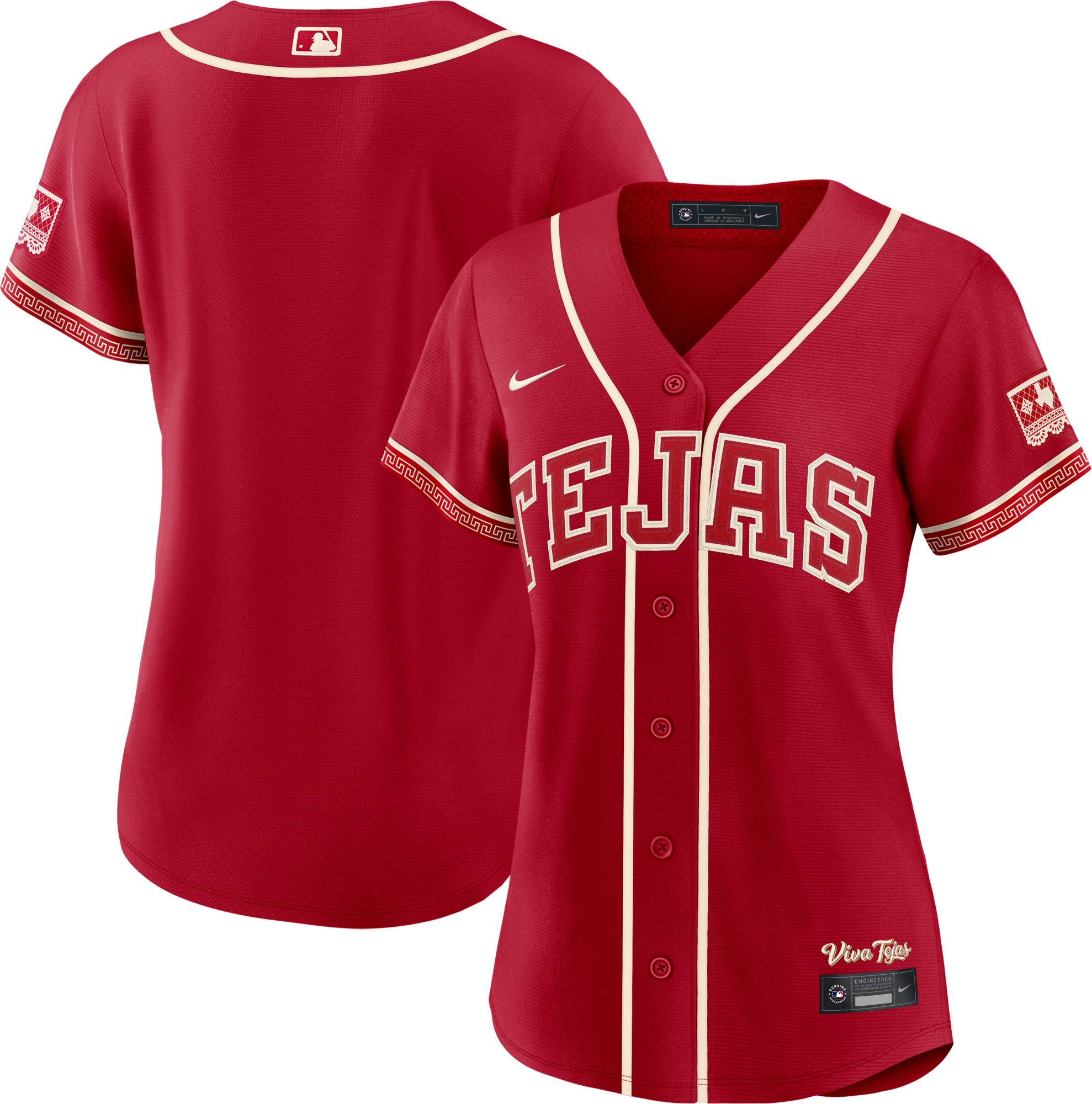 Nike Women's Texas Rangers Blank 2026 City Connect Stadium Jersey product image