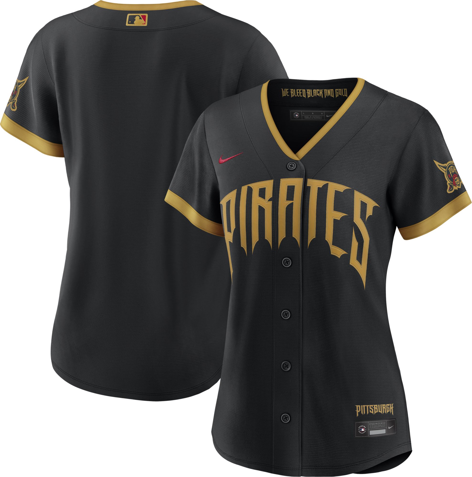 Nike Women's Pittsburgh Pirates Blank 2026 City Connect Stadium Jersey product image