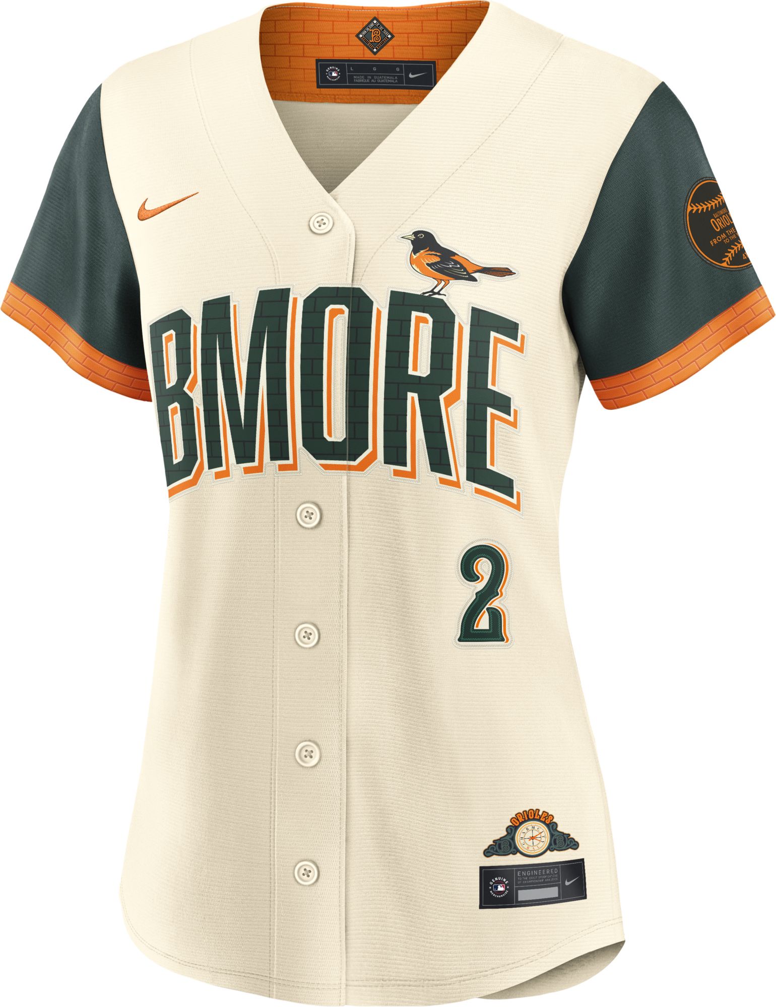 Nike Women's Baltimore Orioles Gunnar Henderson #2 2026 City Connect Stadium Jersey product image