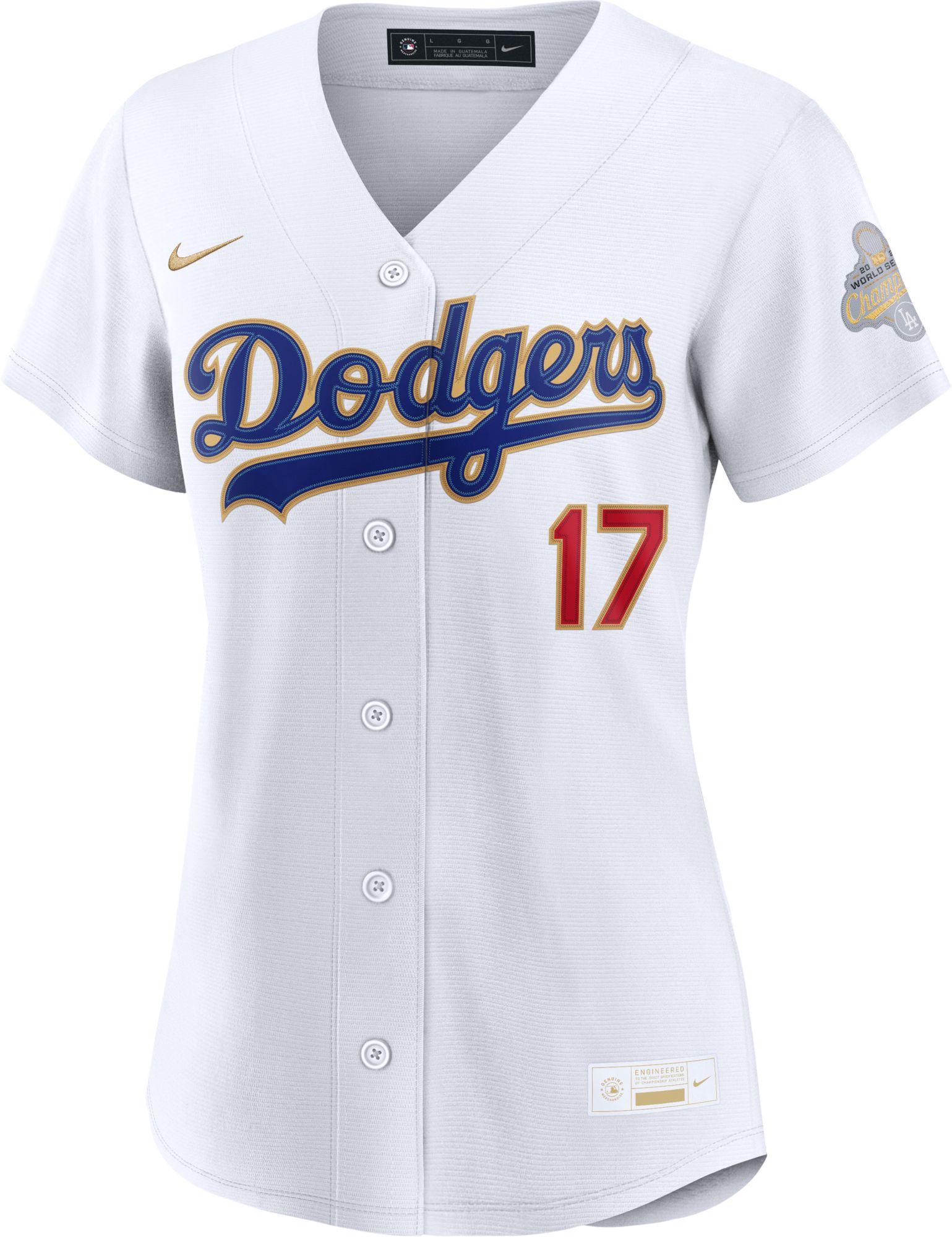 Nike Women's Los Angeles Dodgers Shohei Ohtani #17 2026 Gold Collection Jersey product image