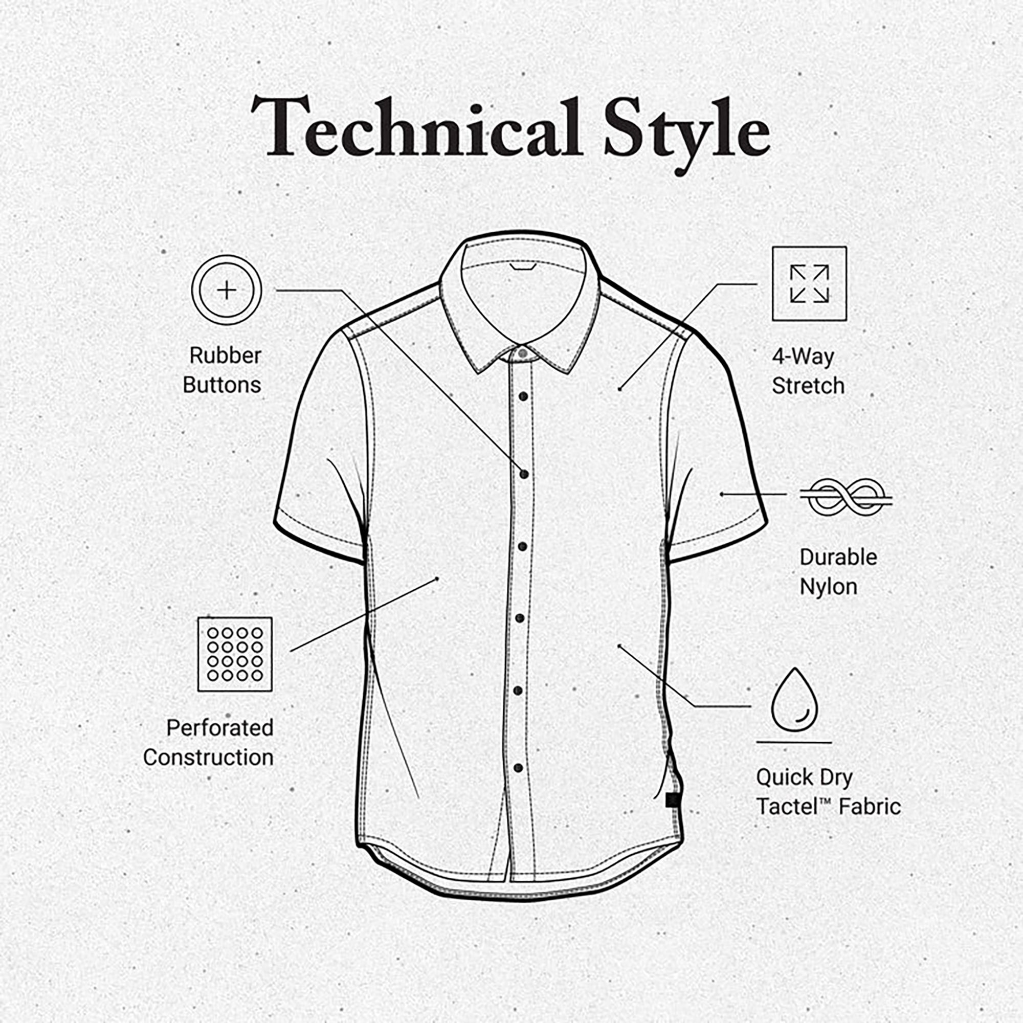 Roark Men's Bless Up Mechanical Stretch Shirt product image