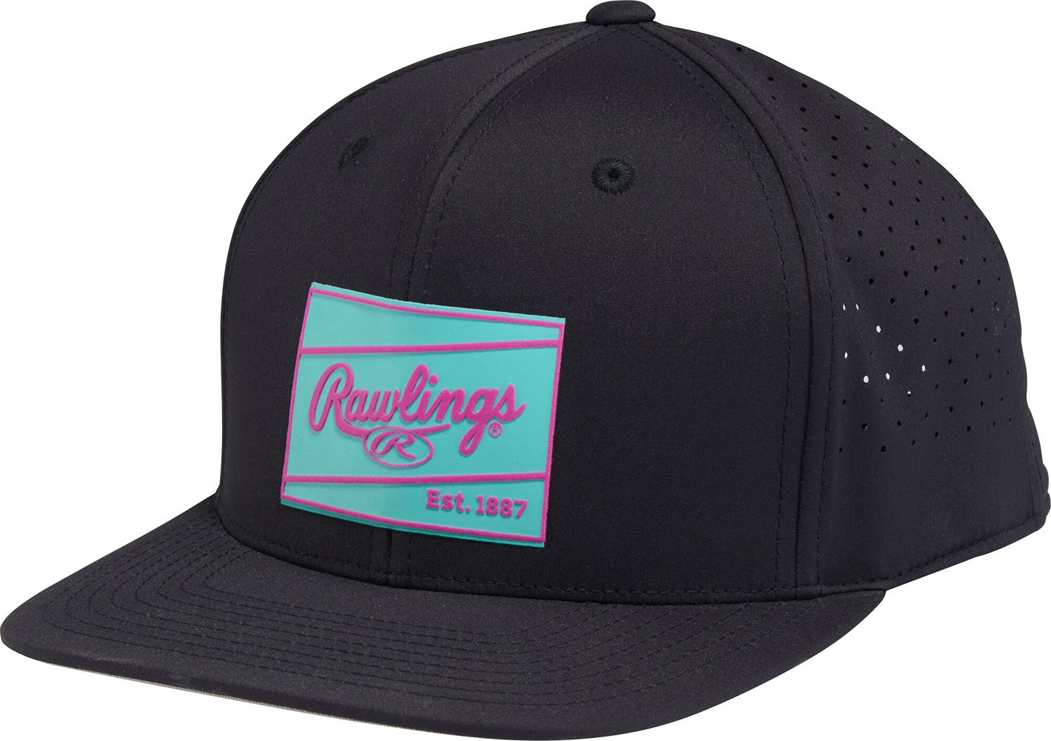 Rawlings Performance Flat Bill Baseball Hat product image